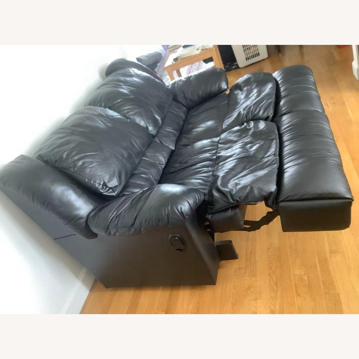Leather Loveseat Recliner - image-4