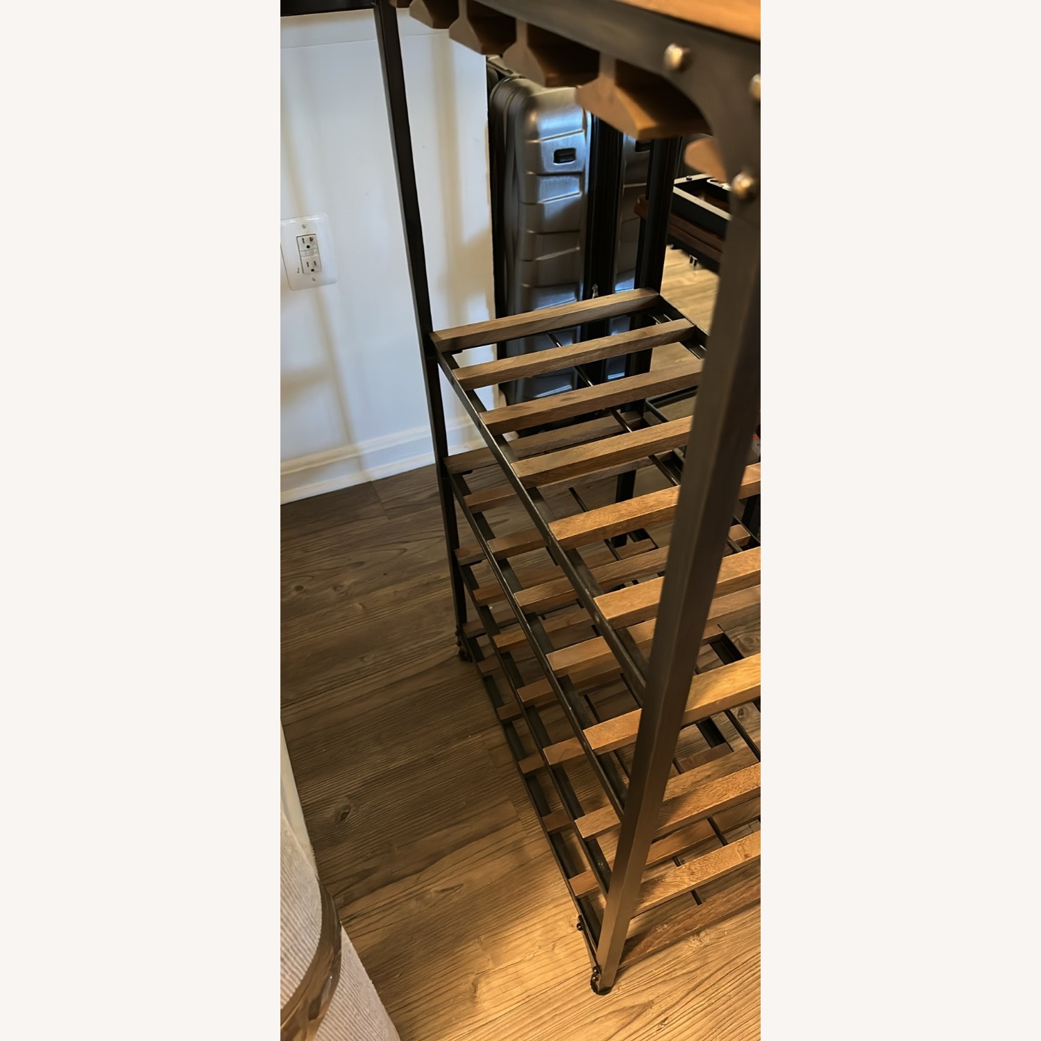 World Market Wooden Wine Rack - image-2