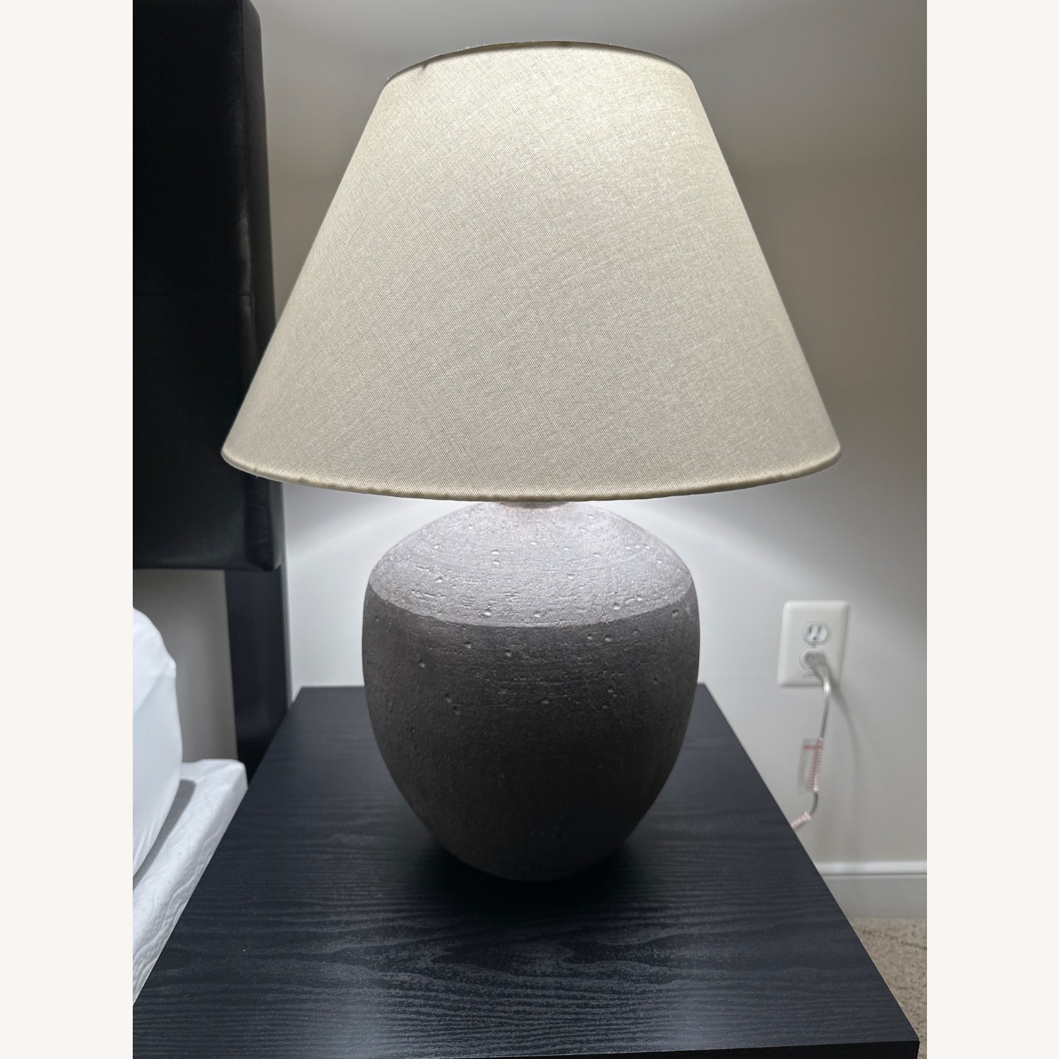 Form Studies Ceramic 24" Black Table Lamps - image-3