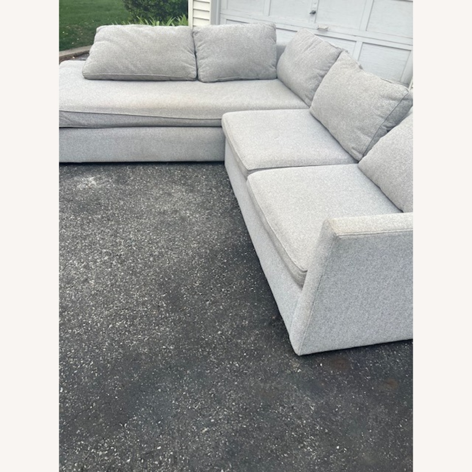 West Elm Harris 2-Piece Bumper Chaise Sectional - image-1