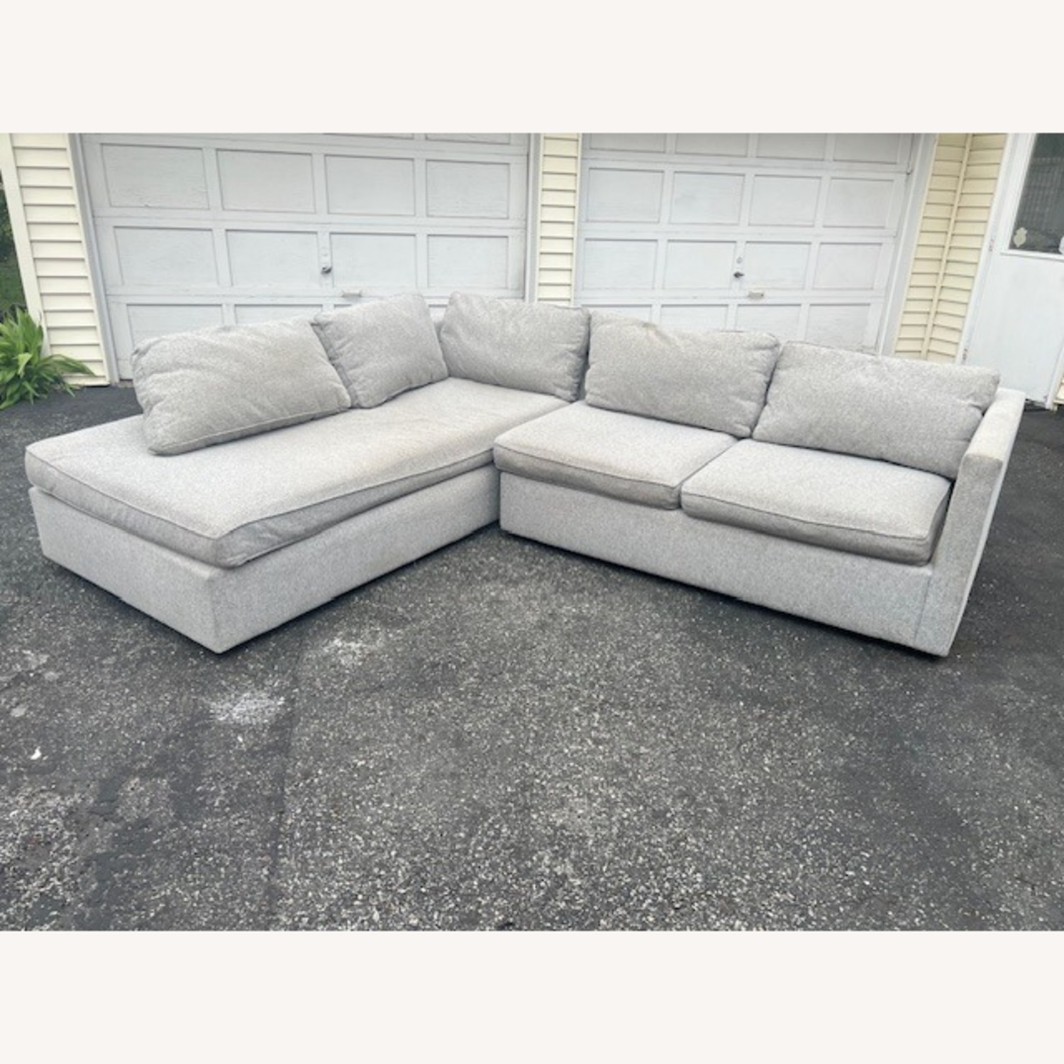 West Elm Harris 2-Piece Bumper Chaise Sectional - image-4