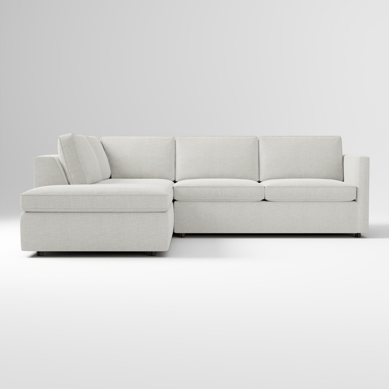 West Elm Harris 2-Piece Bumper Chaise Sectional - image-6