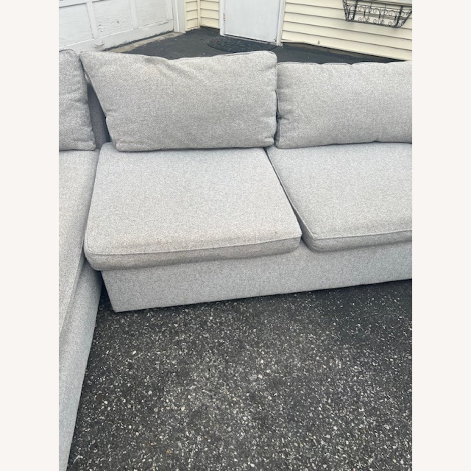 West Elm Harris 2-Piece Bumper Chaise Sectional - image-2