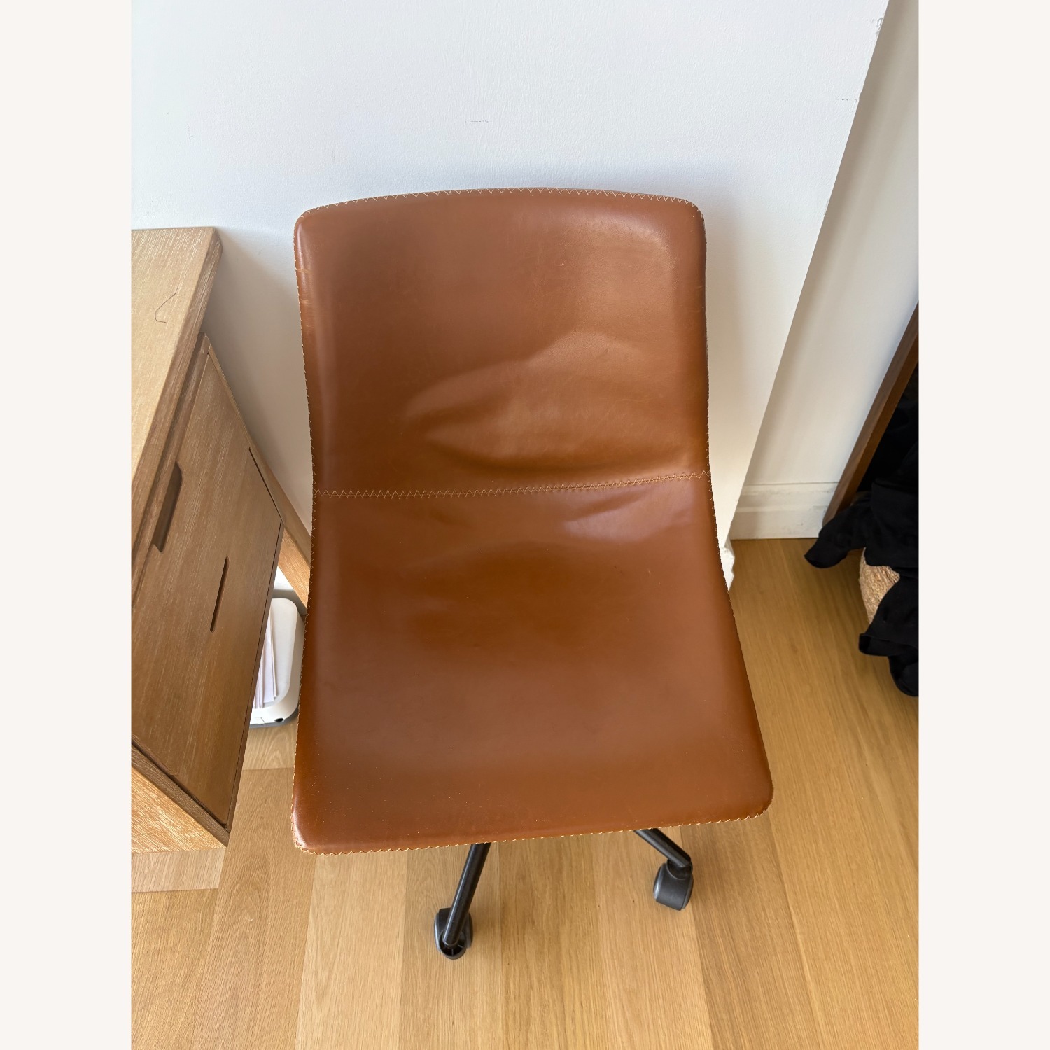 Bela Vegan Leather Task Chair - image-2