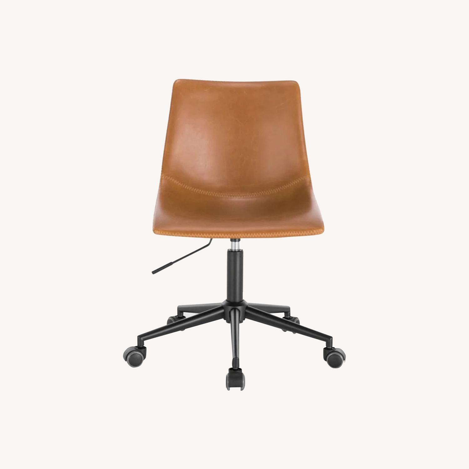 Bela Vegan Leather Task Chair - image-0
