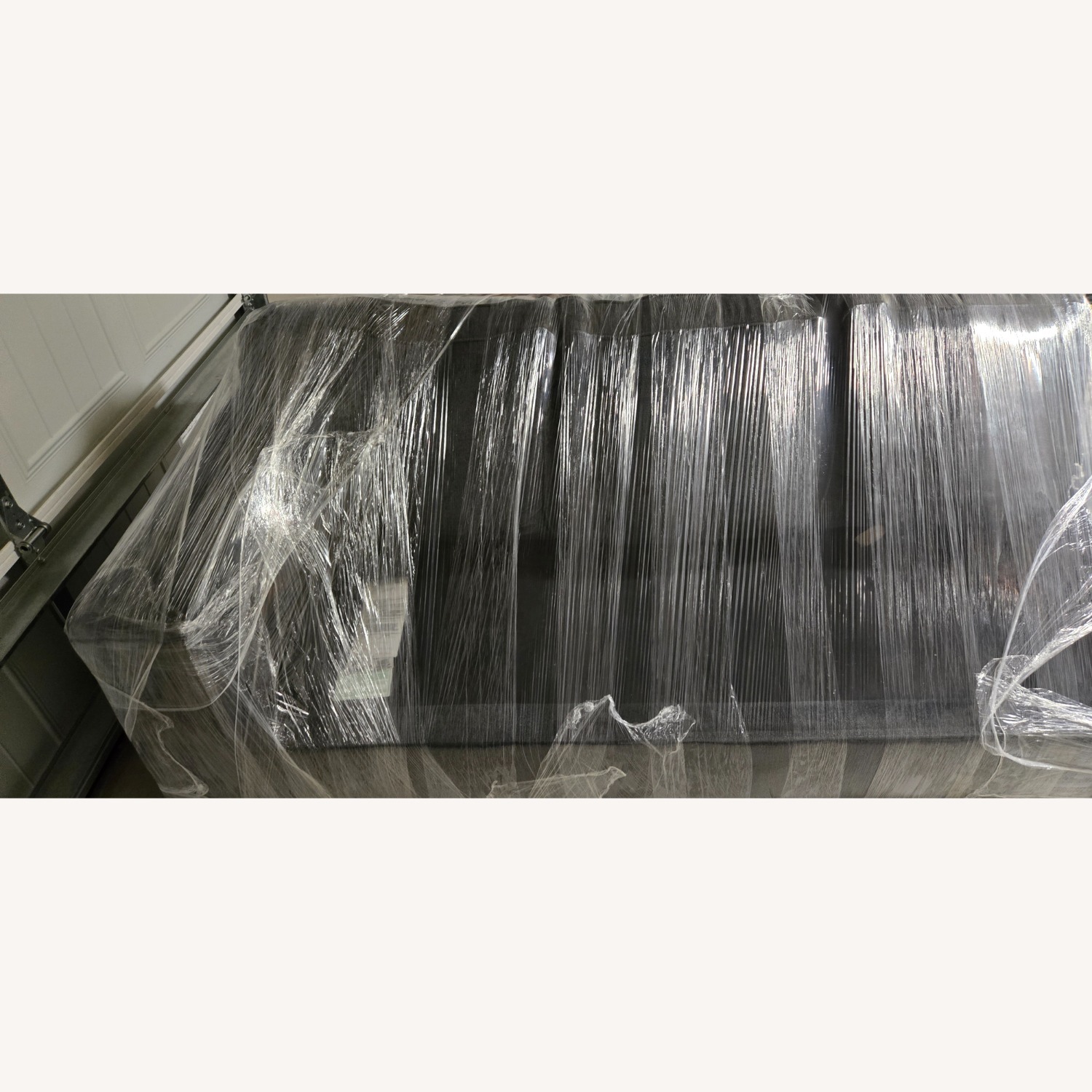 Dark Blue L Shaped Couch  - image-3