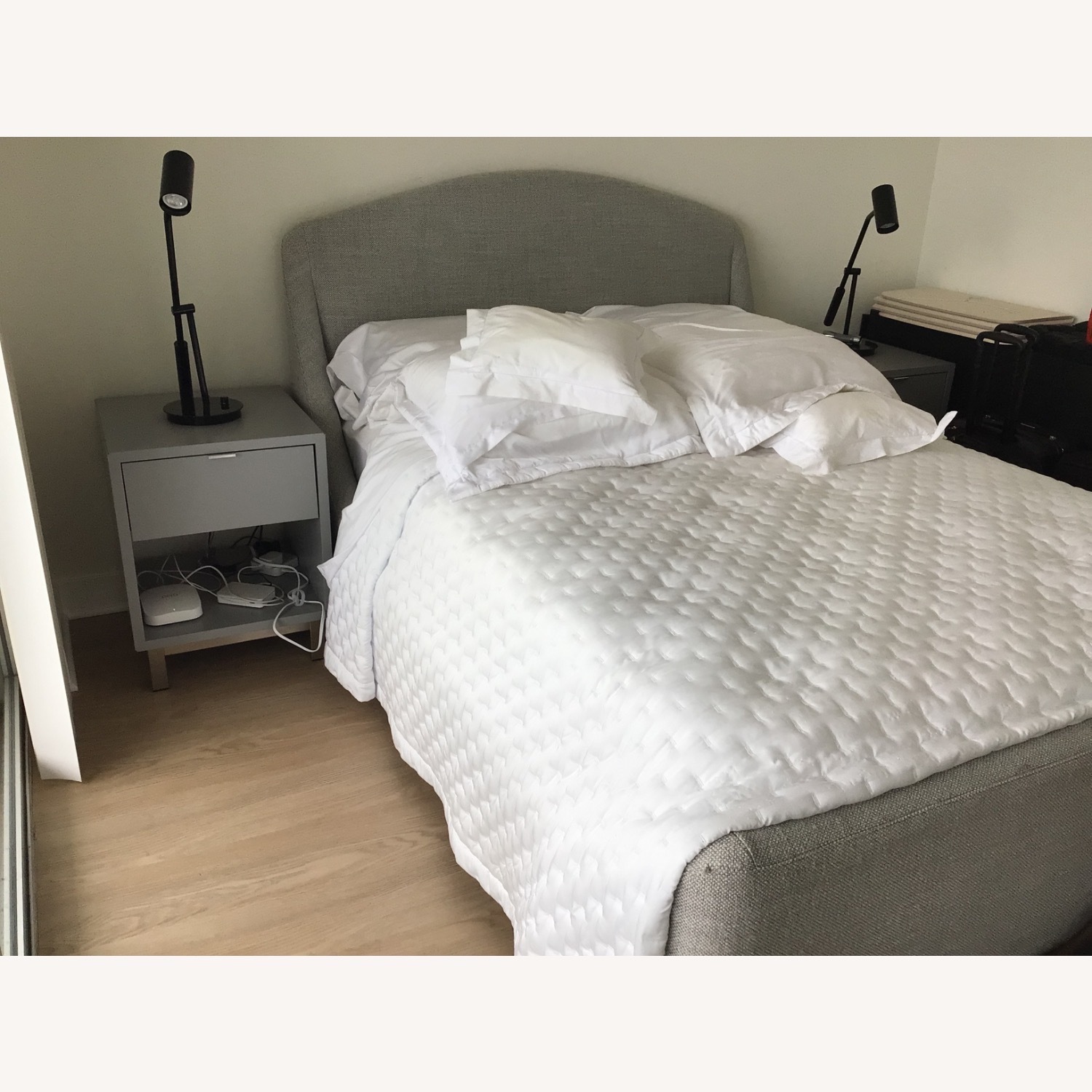 Crate & Barrel Lafayette Twin Bed - image-2