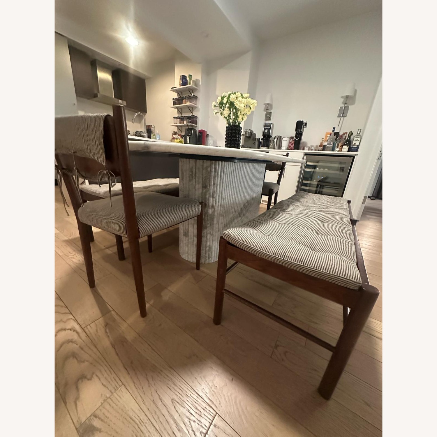 McGee and Co Patrick Marble Dining Table - image-3