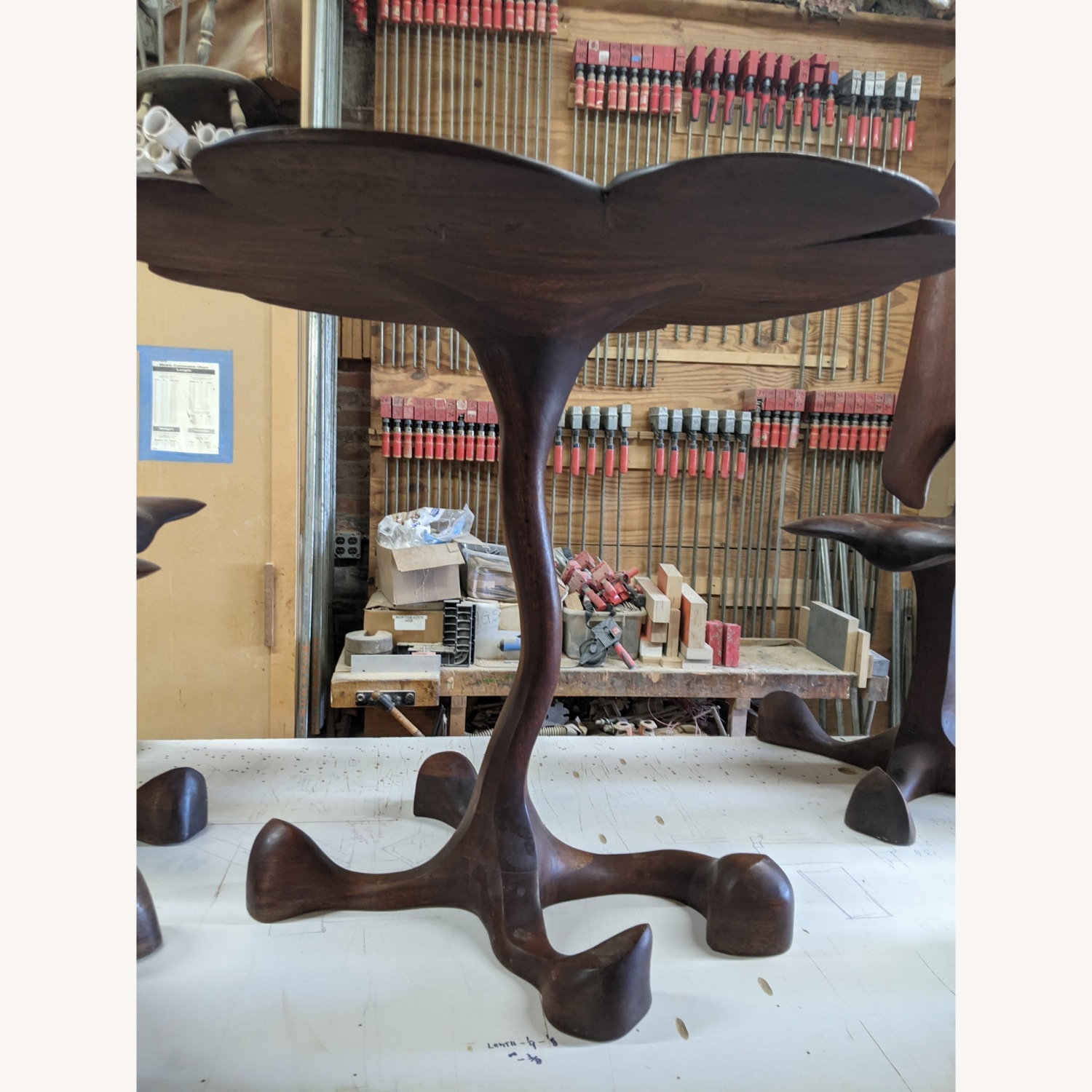 1972 Andrew J. Willner Mahogany Dining Set - image-2