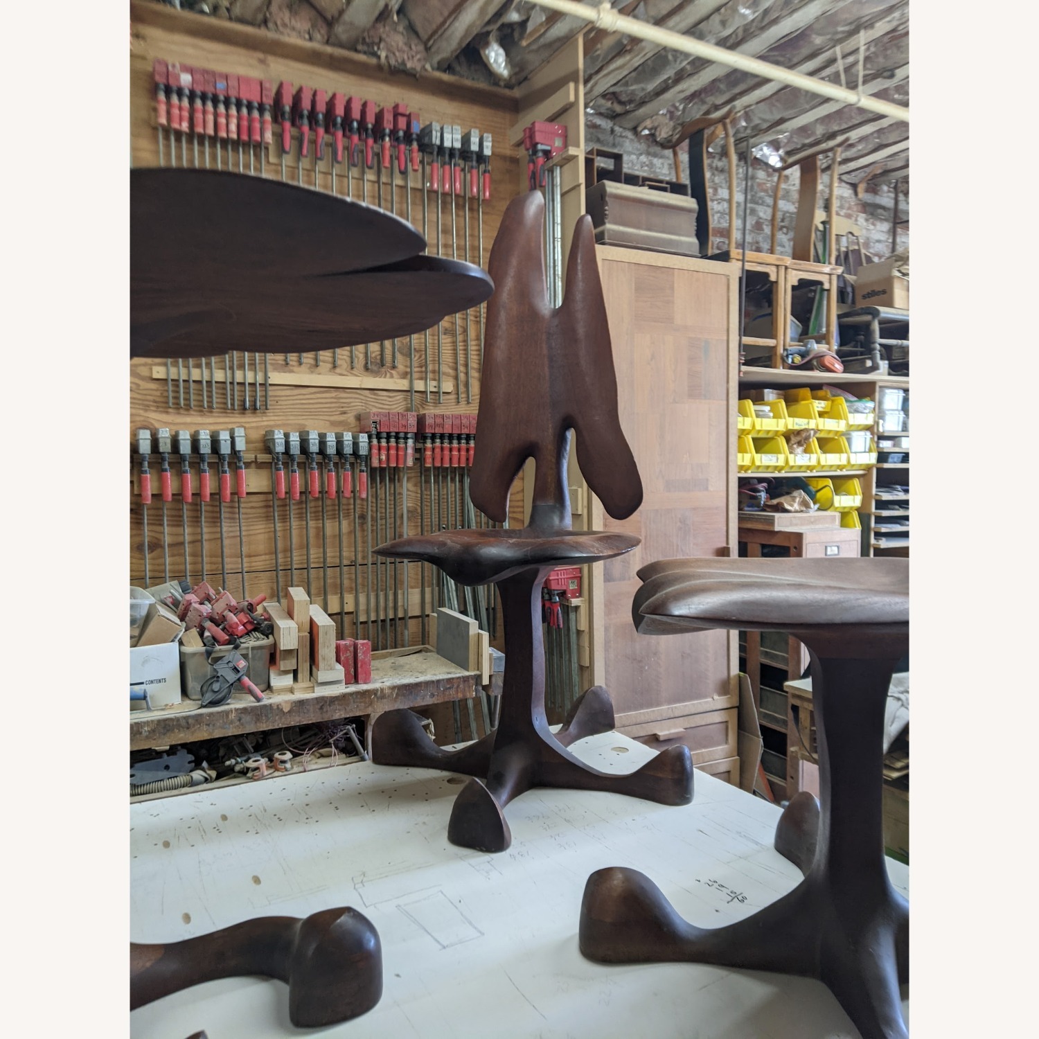 1972 Andrew J. Willner Mahogany Dining Set - image-3