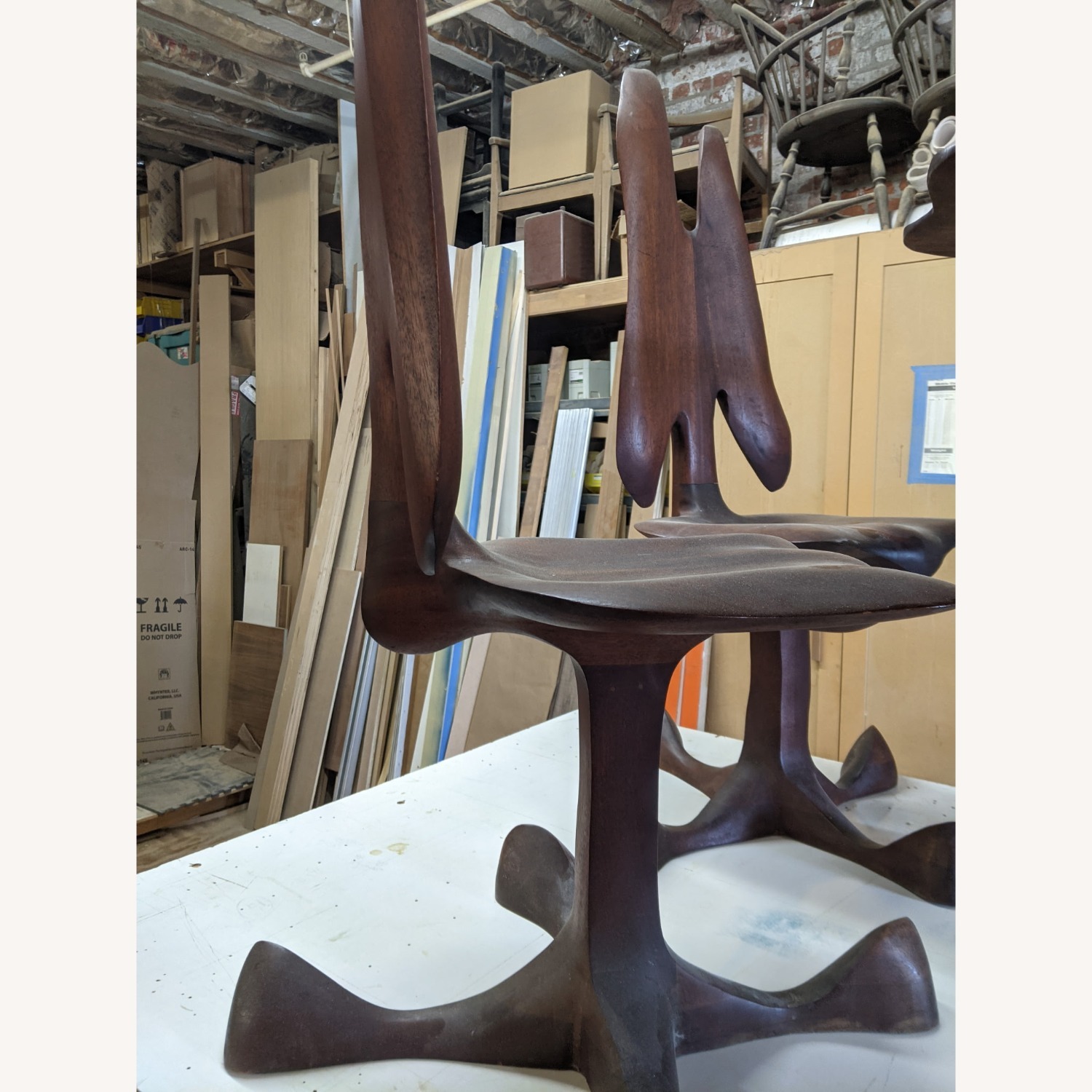 1972 Andrew J. Willner Mahogany Dining Set - image-4