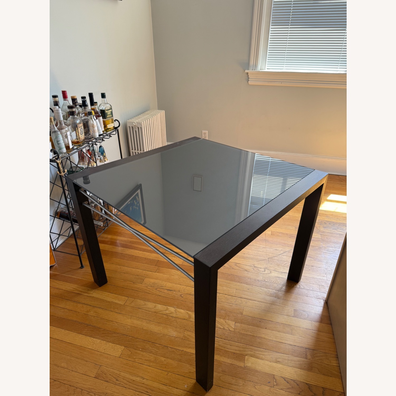 Ligne Roset Glass/Wood Dining Table - image-6