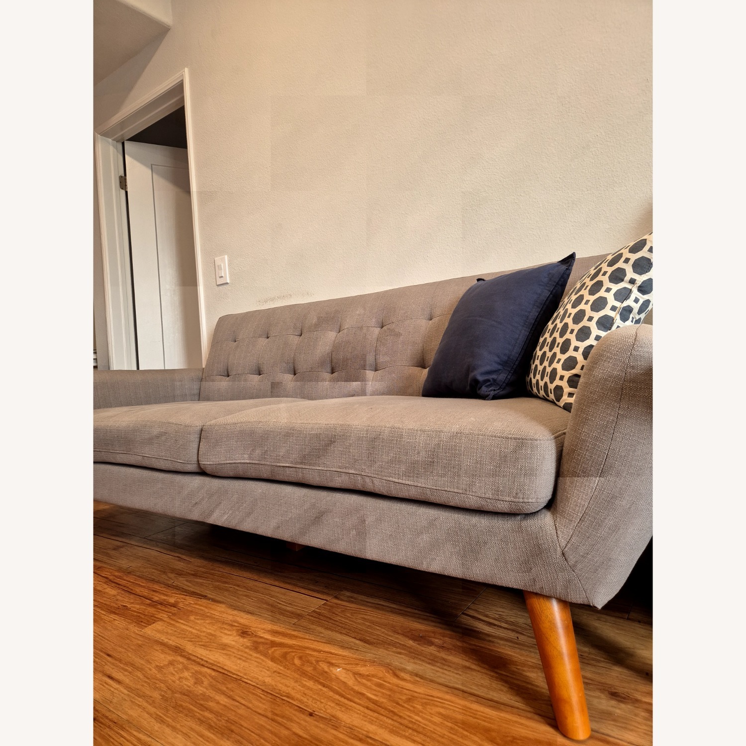 Light Gray Comfortable Sofa  - image-1