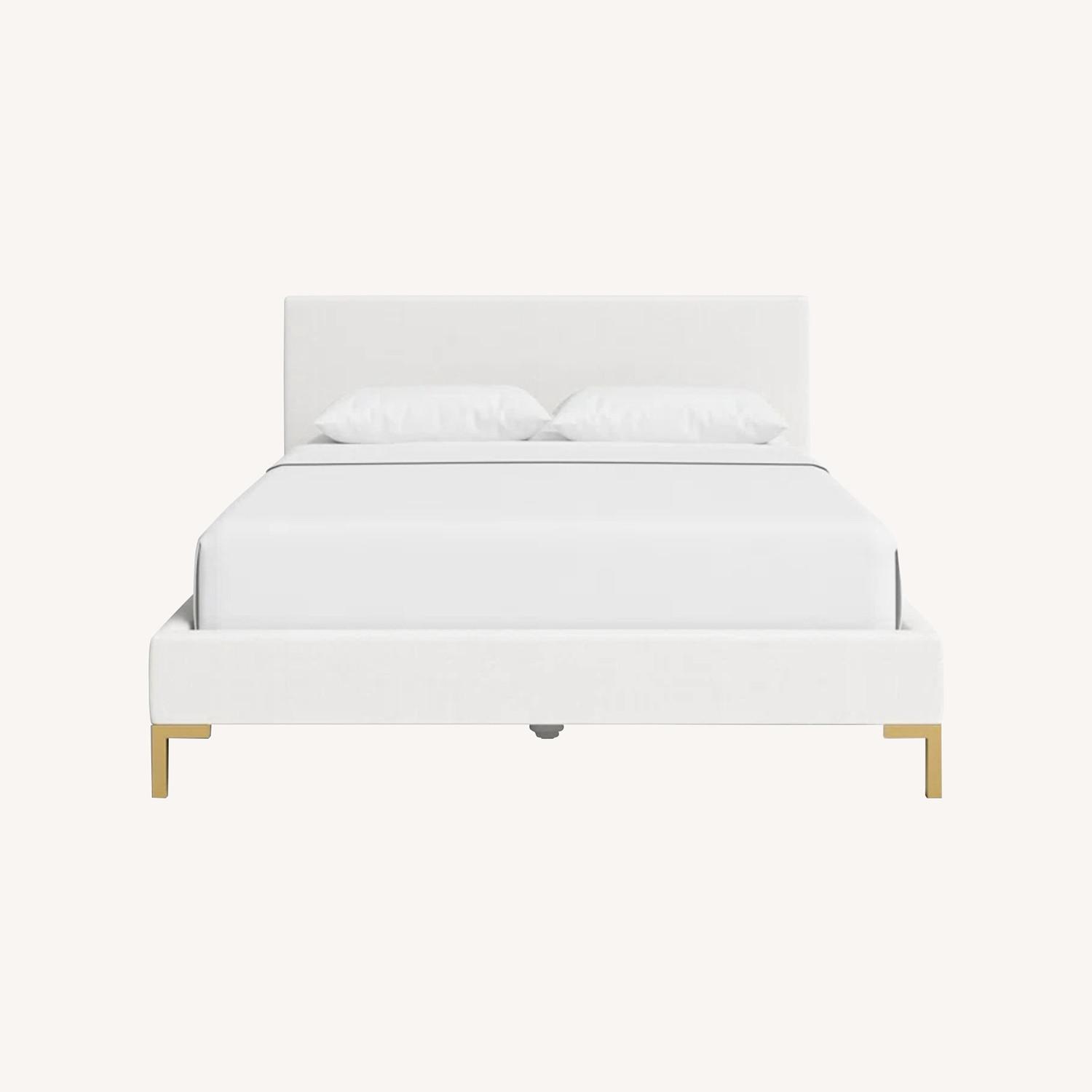 AllModern Avalyn White Queen Bed - image-0