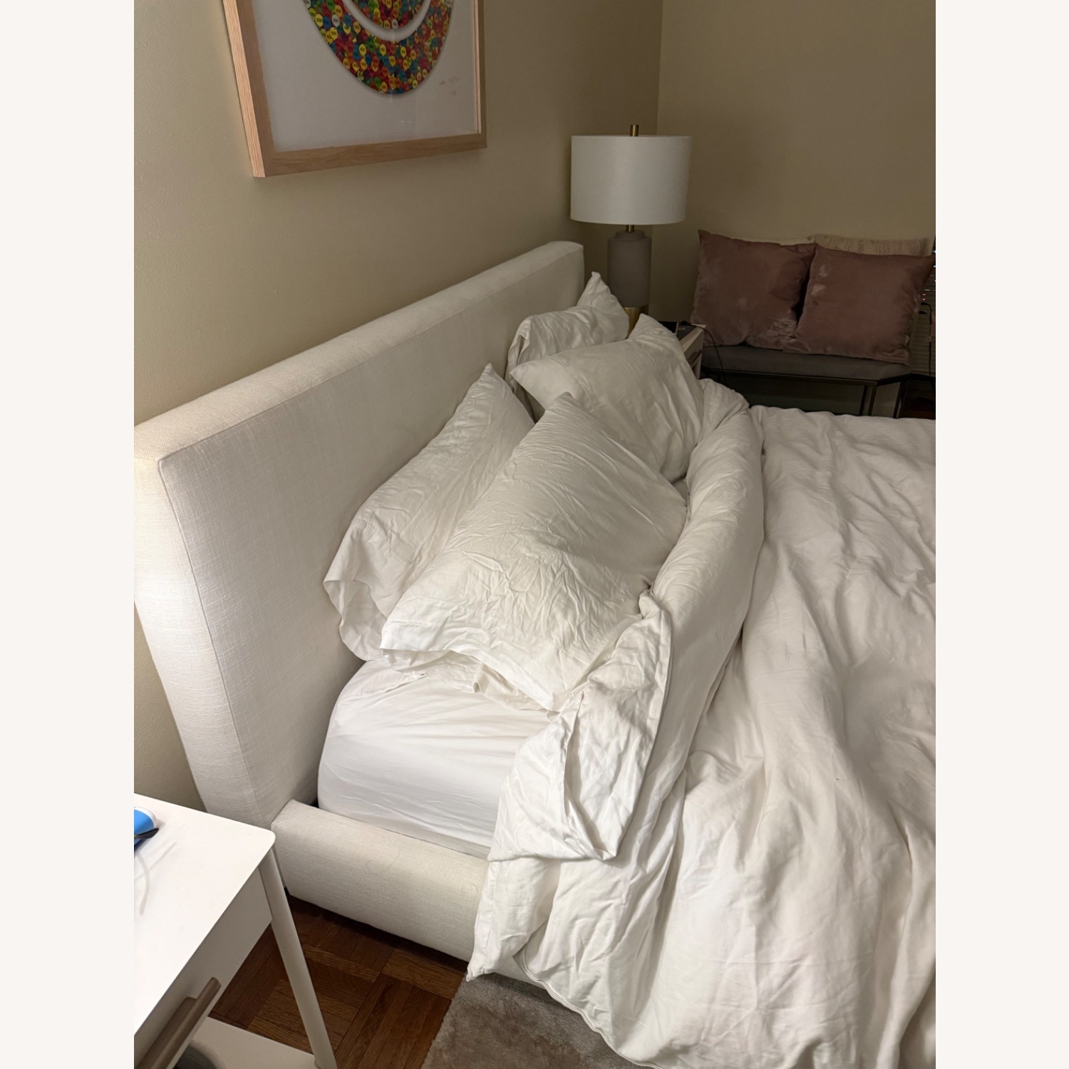 AllModern Avalyn White Queen Bed - image-3