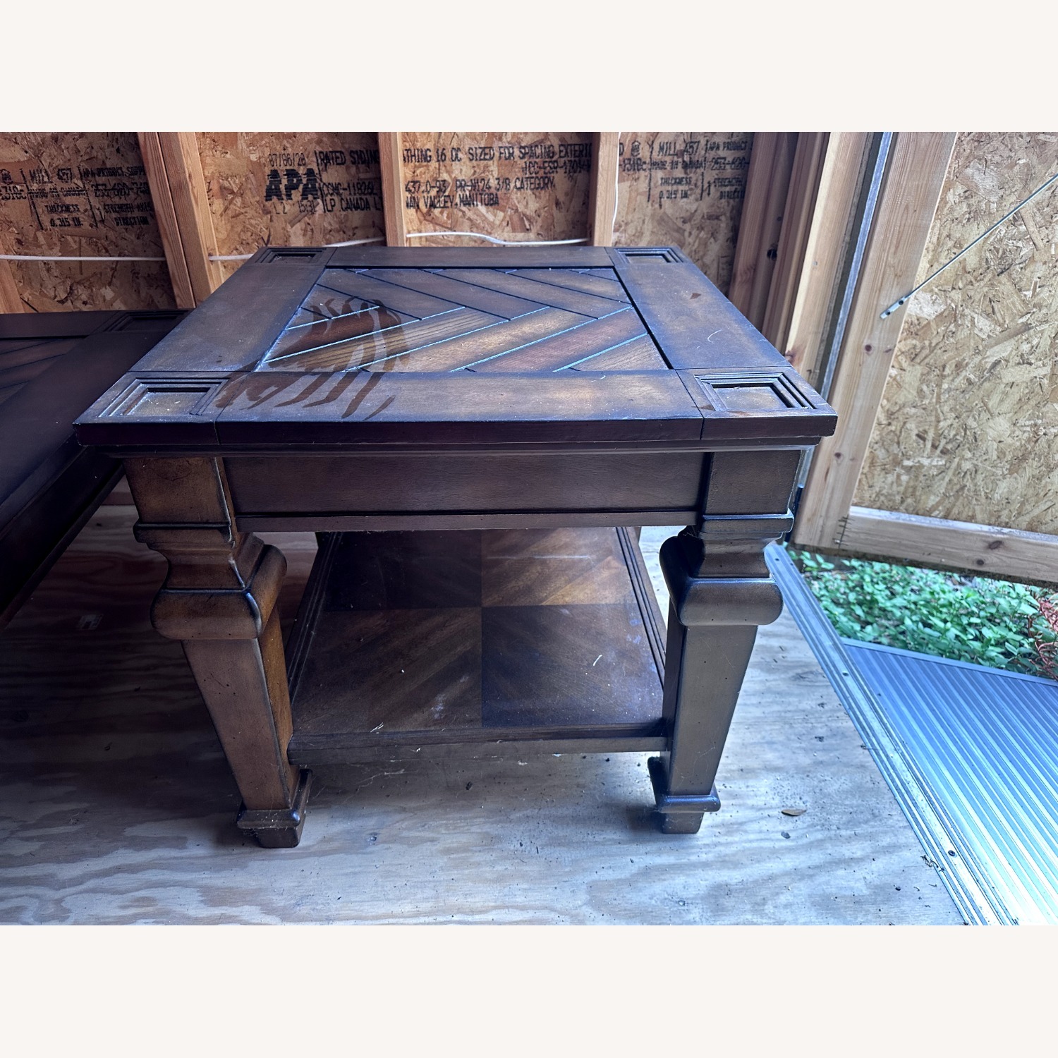 Ashely Furniture Signature Style Herringbone Table - image-2