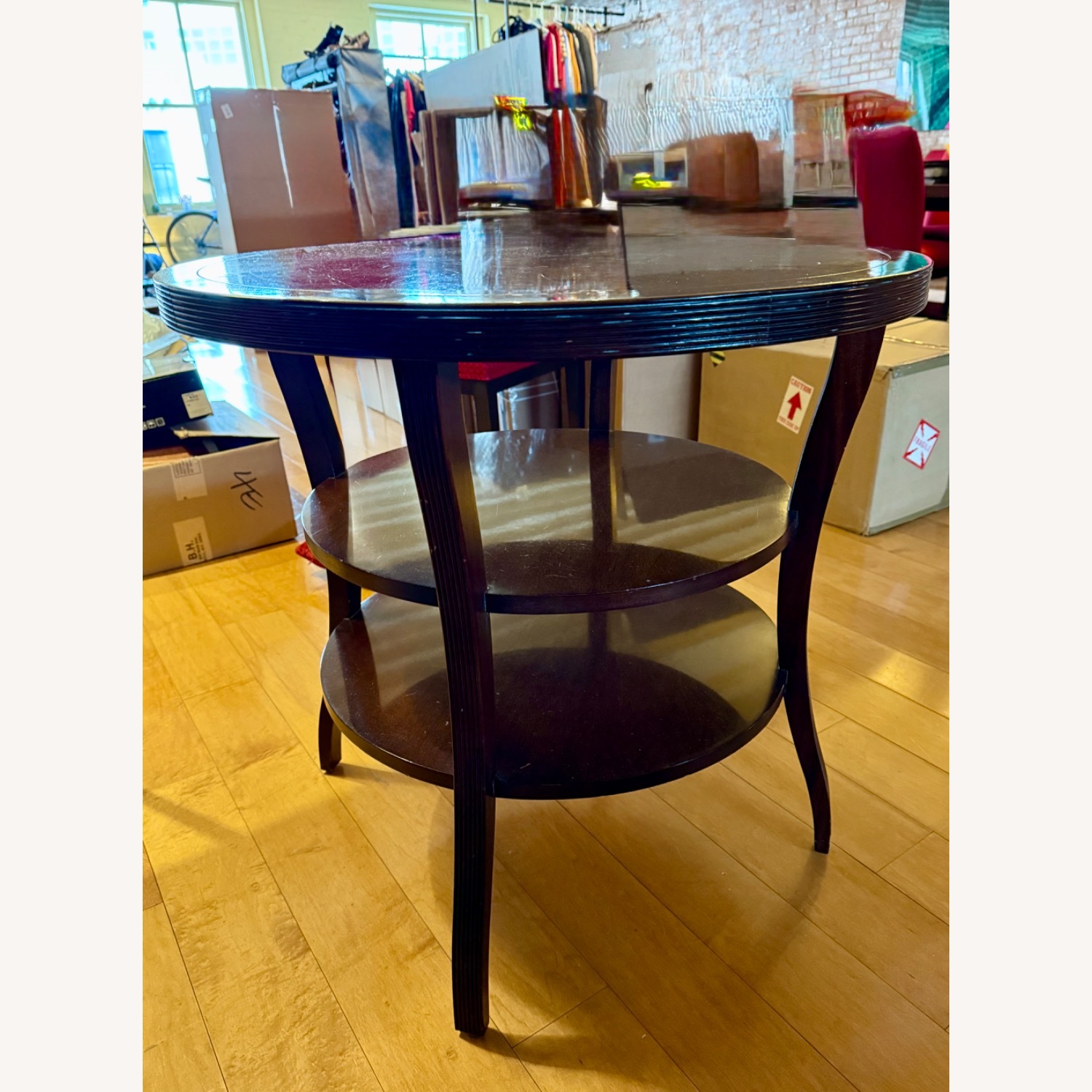 Sculptural Side or Foyer Table - image-1