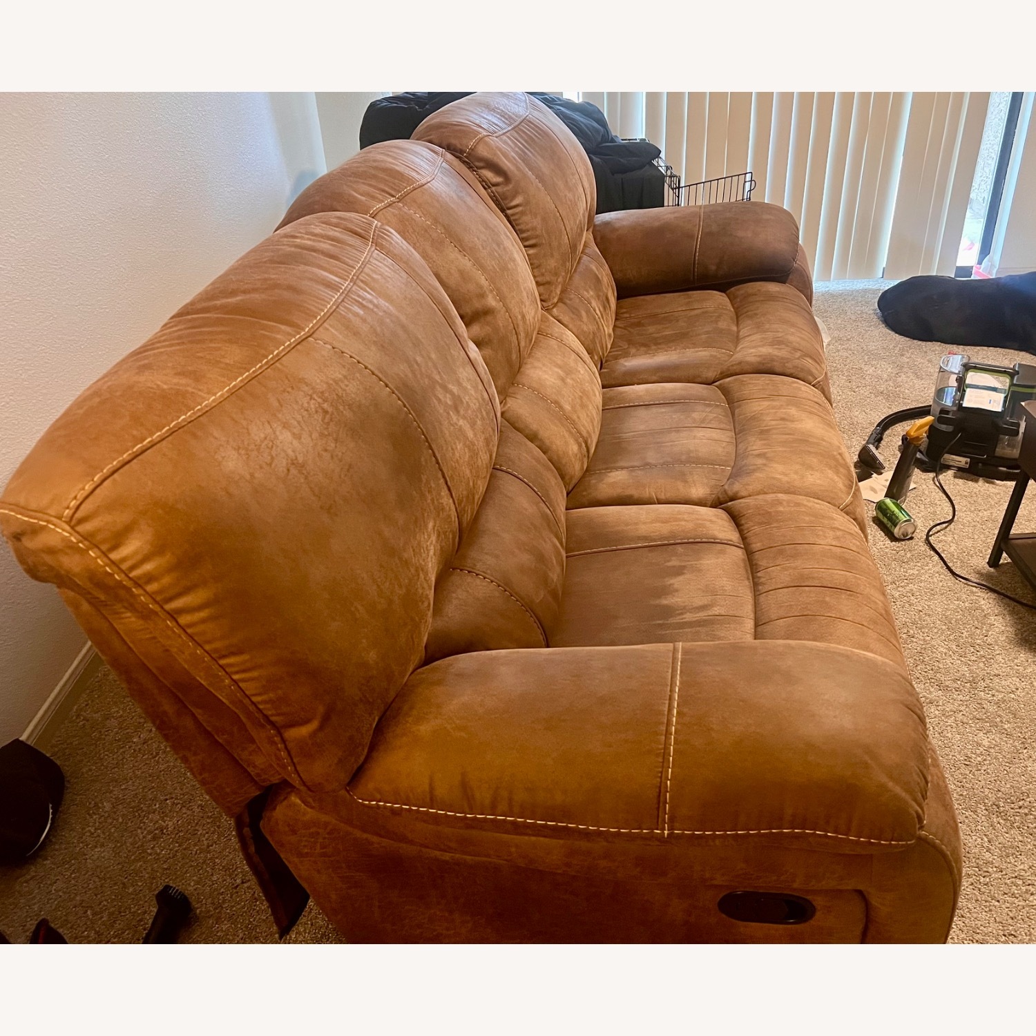 Rooms To Go Alpine Ridge Tan Reclining sofa  - image-3