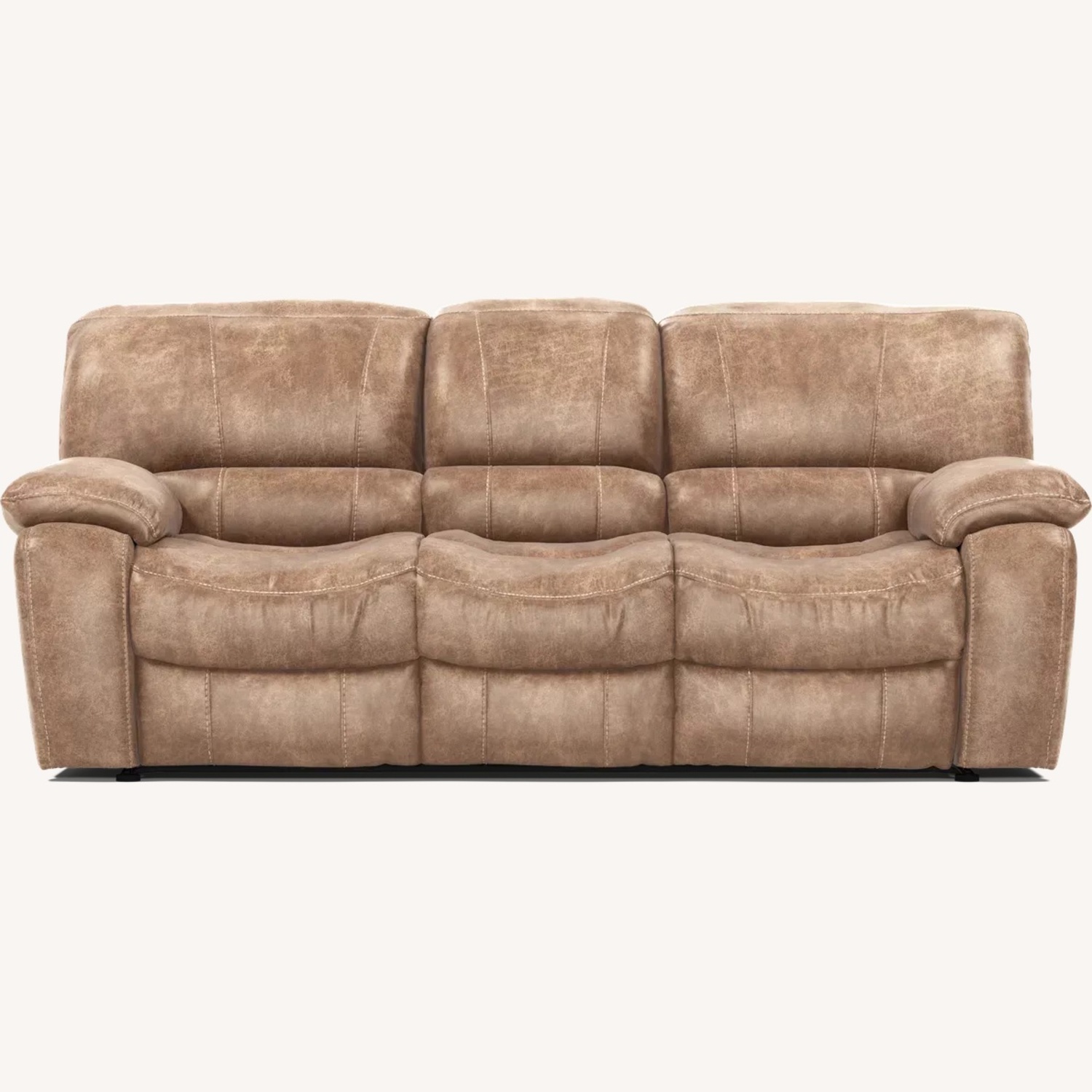 Rooms To Go Alpine Ridge Tan Reclining sofa  - image-5