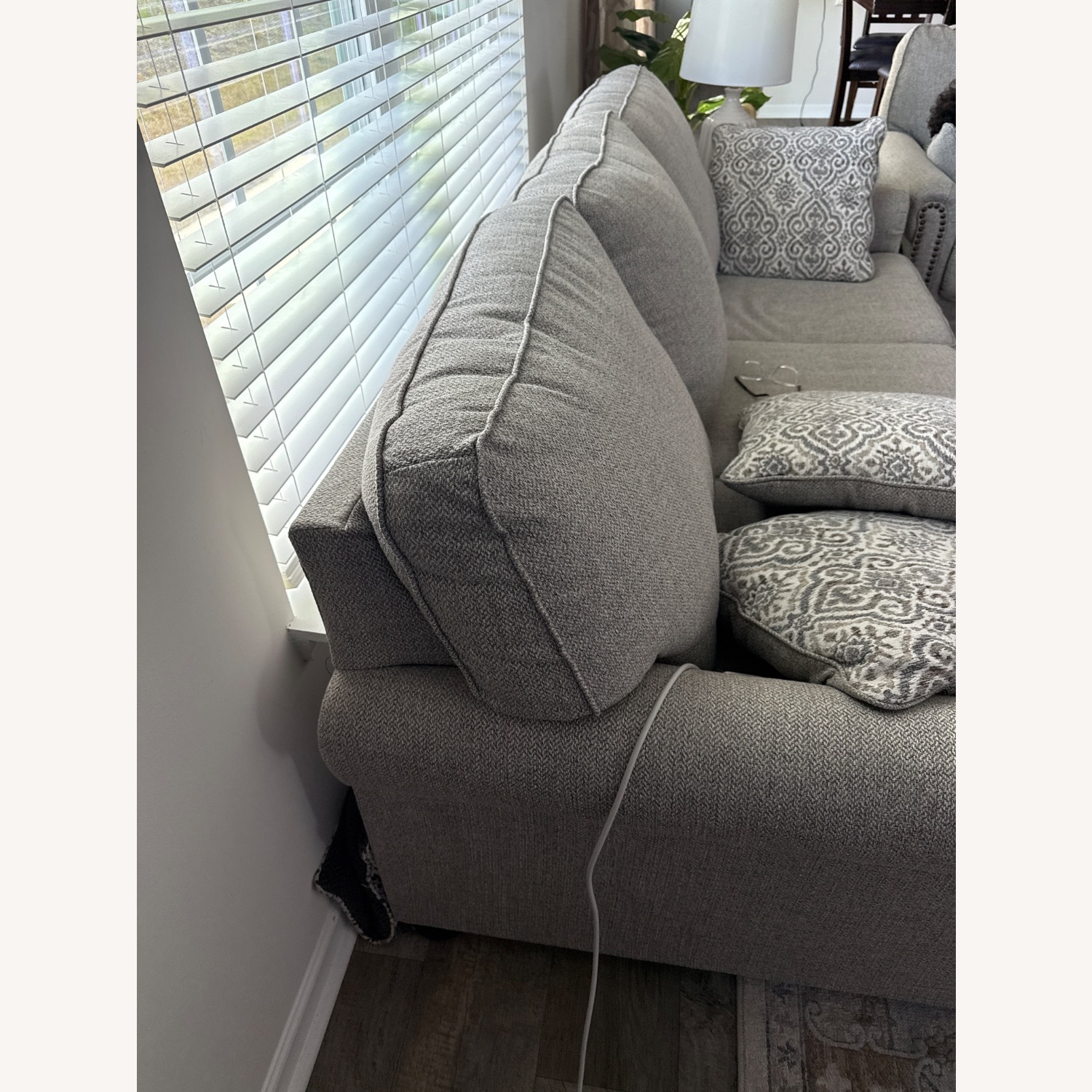 Ashley Furniture Shewsbury Three Cream Sofa - image-3