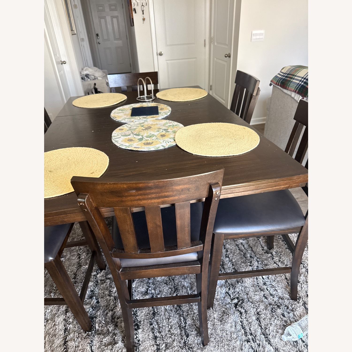 Dining Table Set with 6 Chairs - image-3