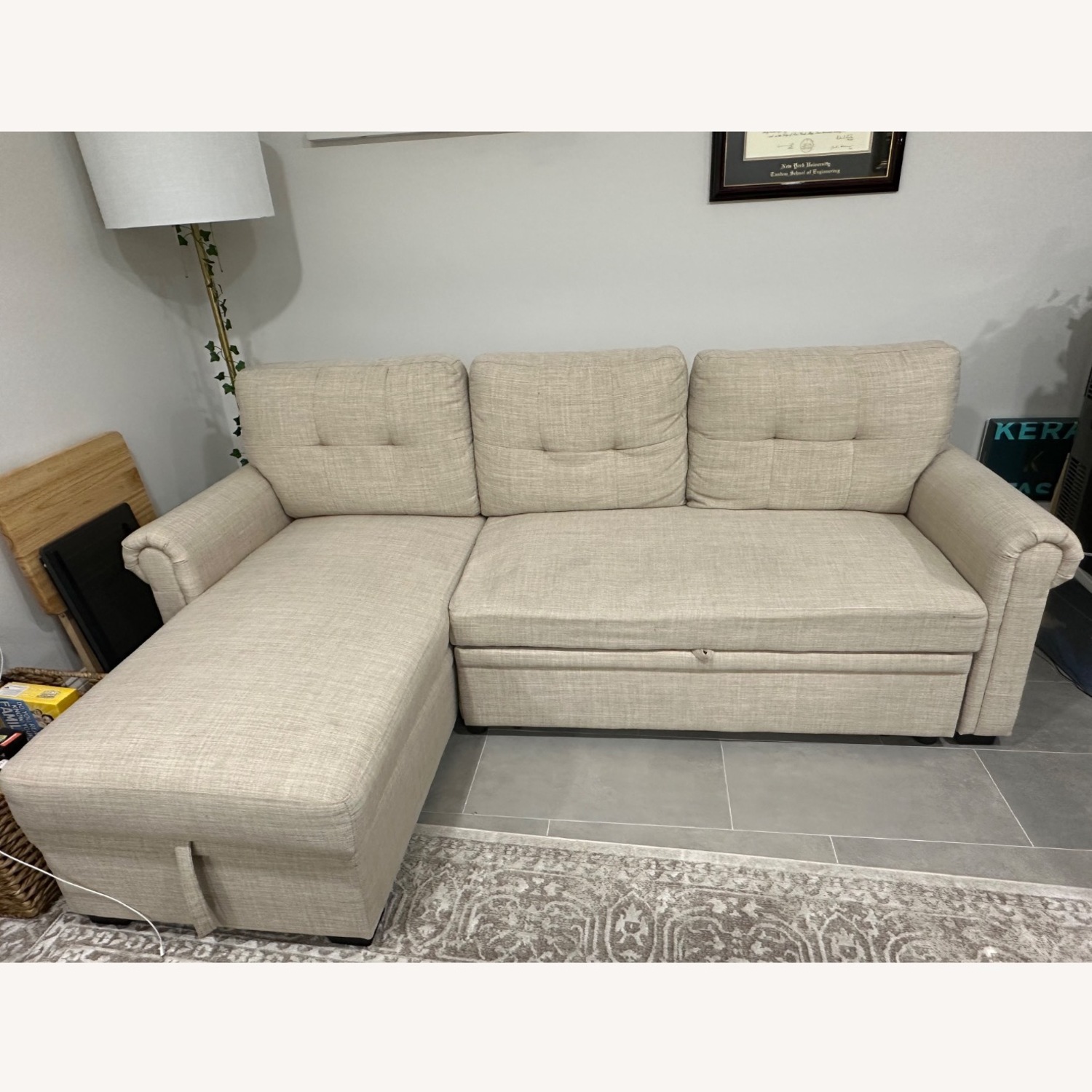 Pull Out Sofa with Storage - image-5