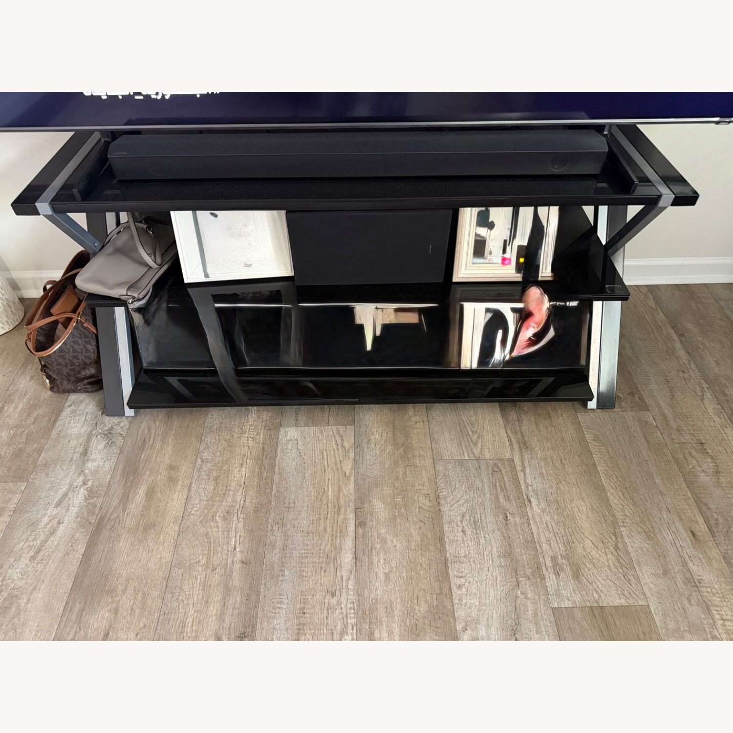 TV Table Black - image-1