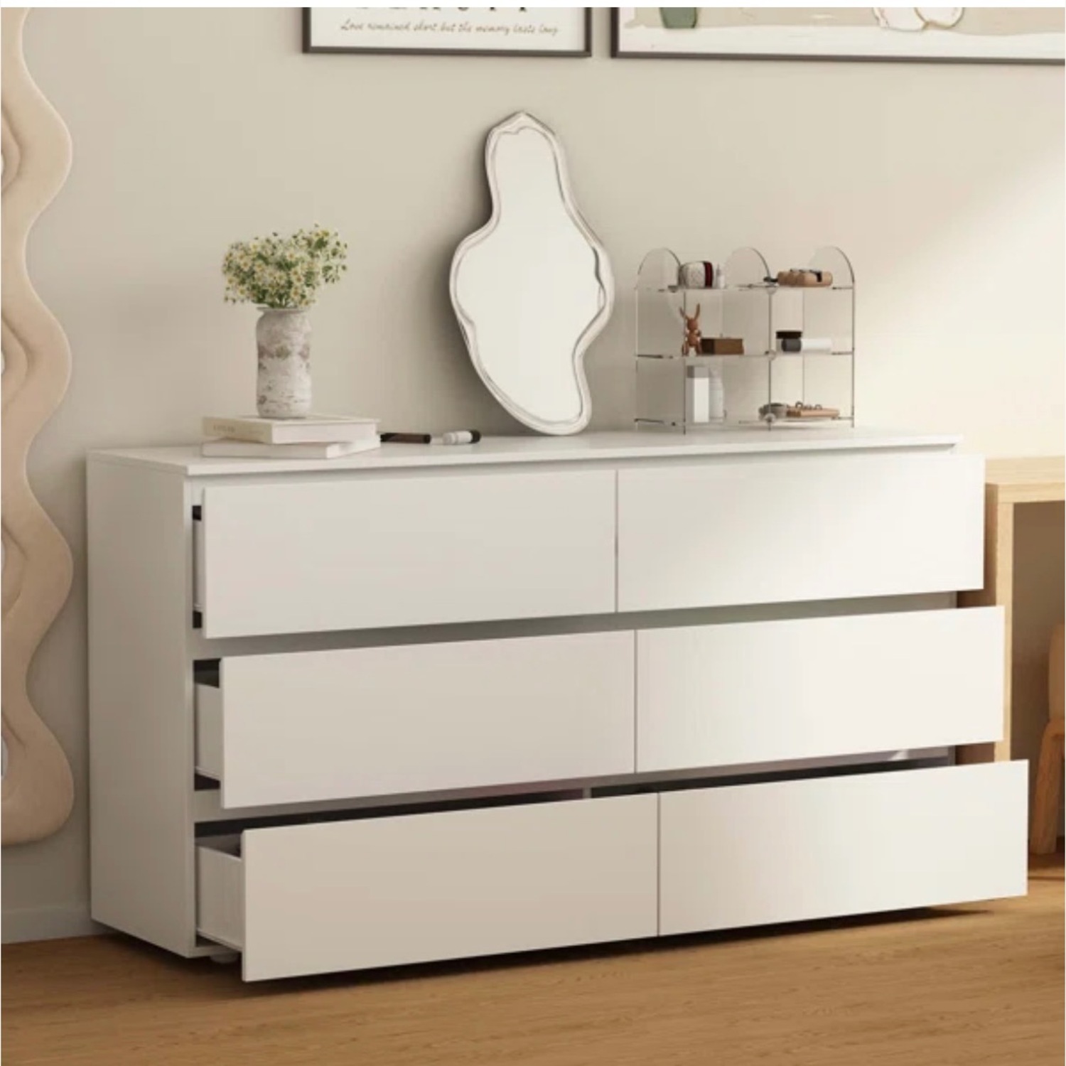 Wayfair 6 Drawer Double Dresser - image-4
