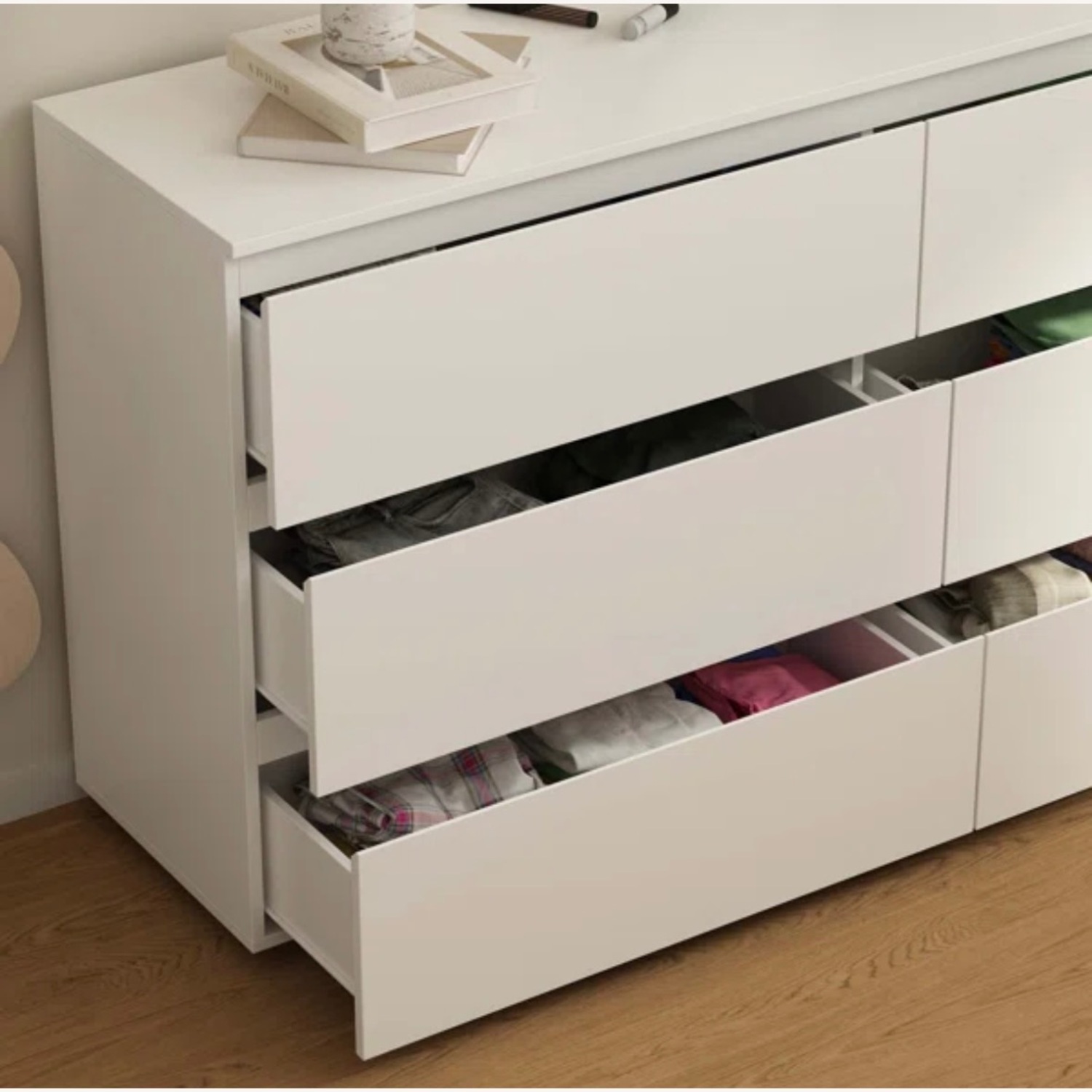Wayfair 6 Drawer Double Dresser - image-8