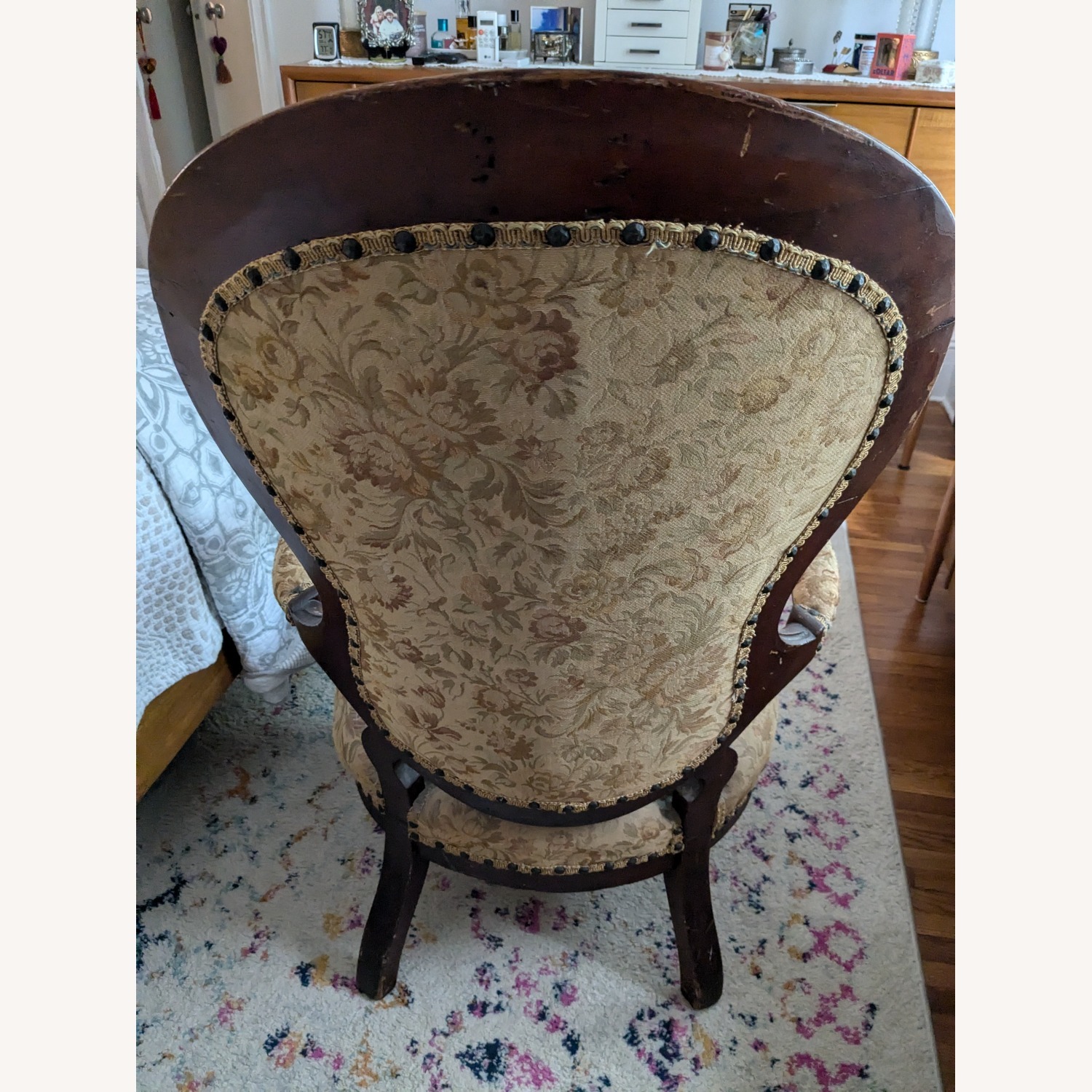 Vintage Authentic Victorian Spoon Back Chair - image-5