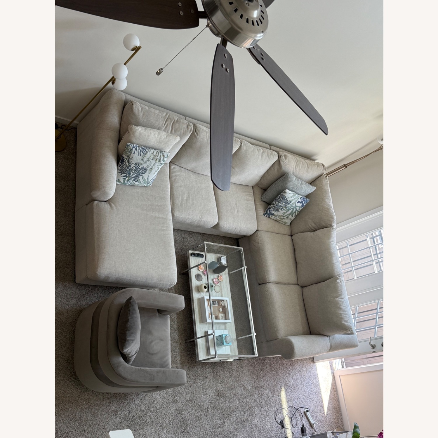 Carnaby 4-piece Sectional Living Room Sofa - image-4