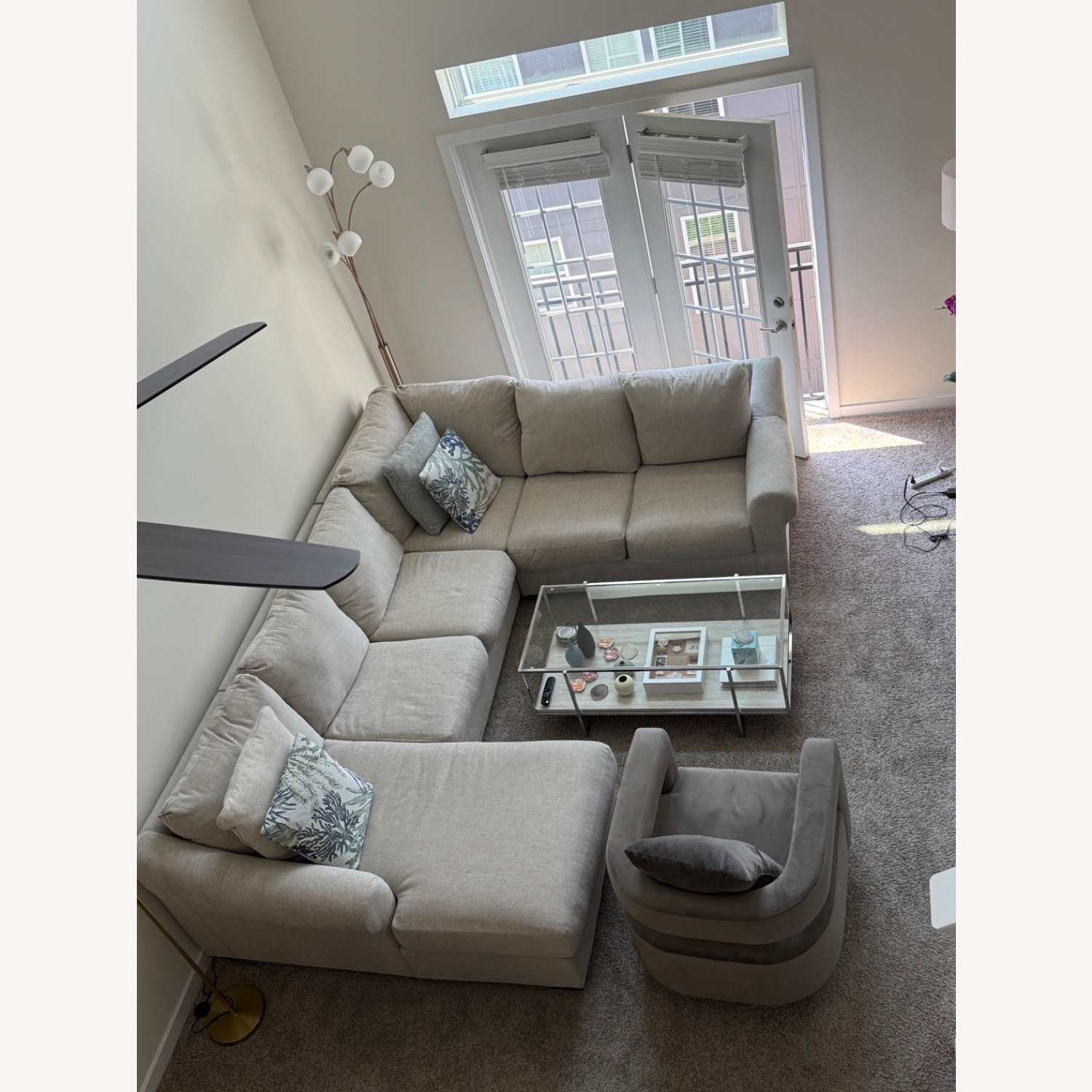 Carnaby 4-piece Sectional Living Room Sofa - image-3