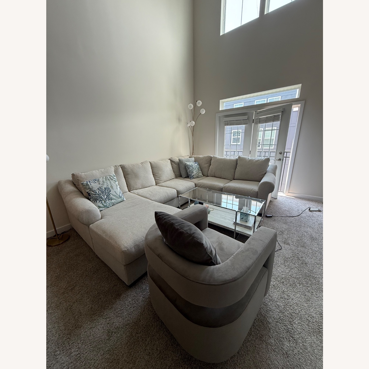 Carnaby 4-piece Sectional Living Room Sofa - image-7