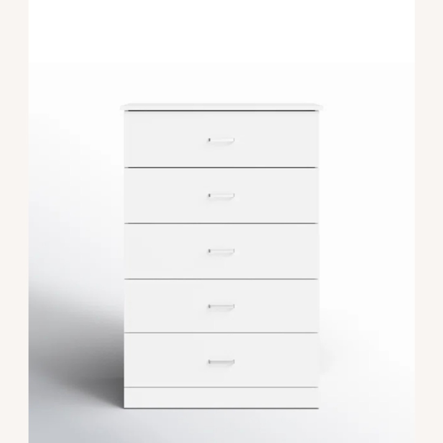 White Allyannah 5 Drawer 31.5'' W Dresser - image-1