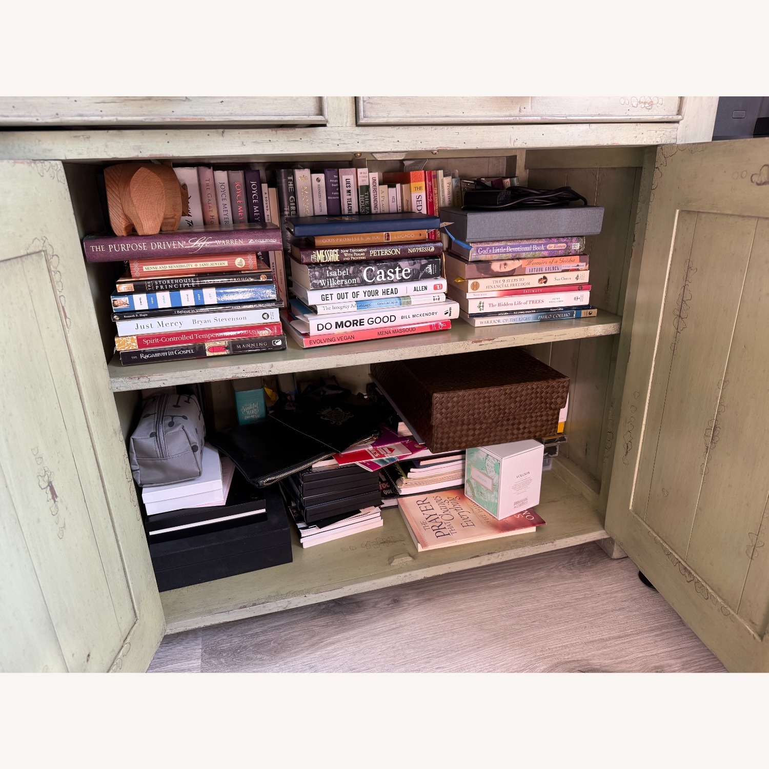 Moss Green Custom Hutch - image-3