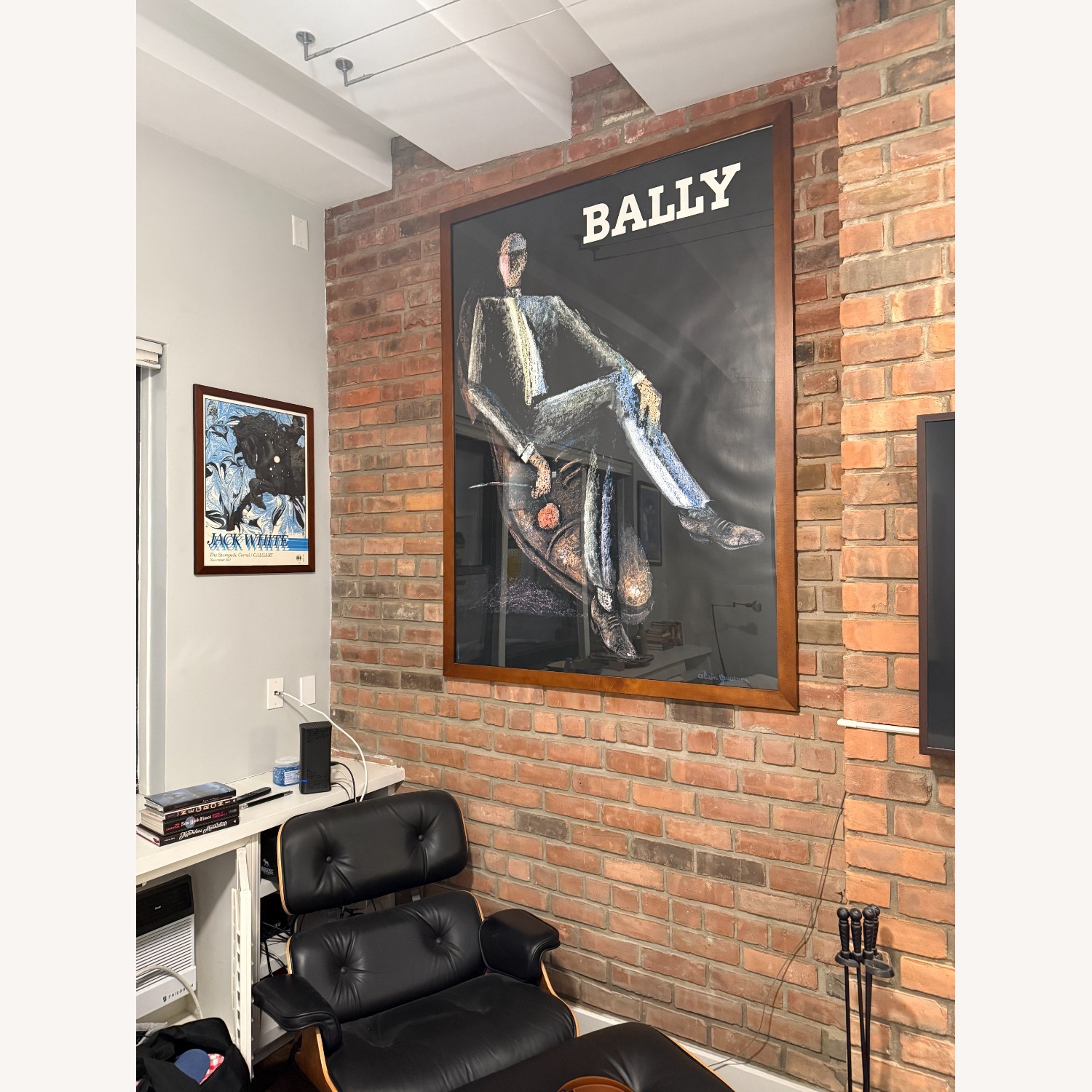 Vintage 1980s Bally Print - Professioally Framed - image-3