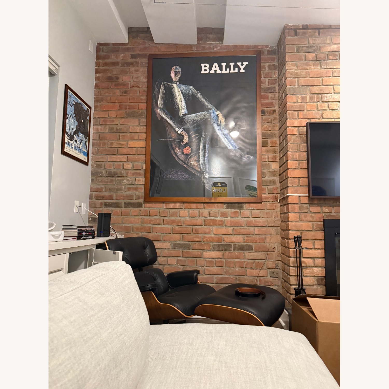 Vintage 1980s Bally Print - Professioally Framed - image-2