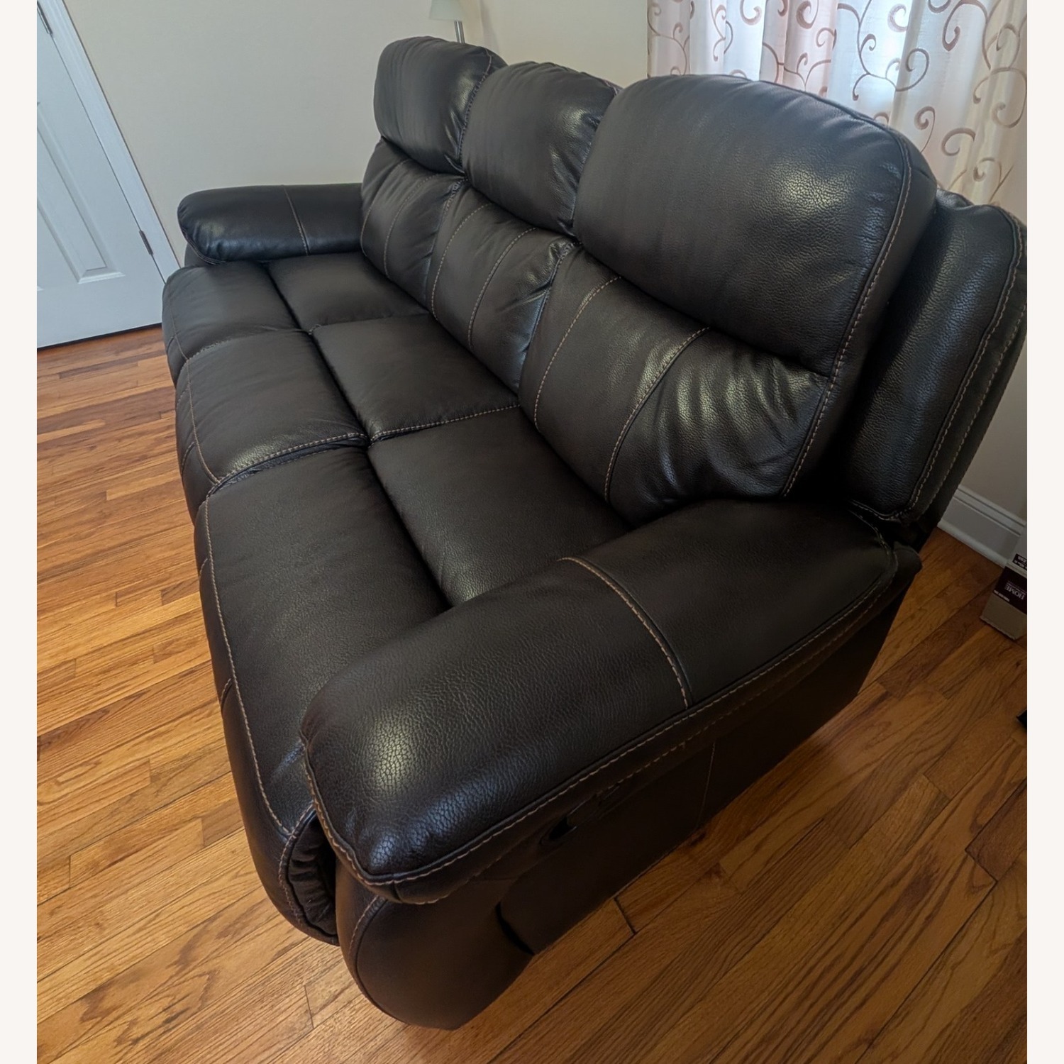 Raymour & Flanigan 3 Seater Sofa with 2 Full Reclining Seats - image-3