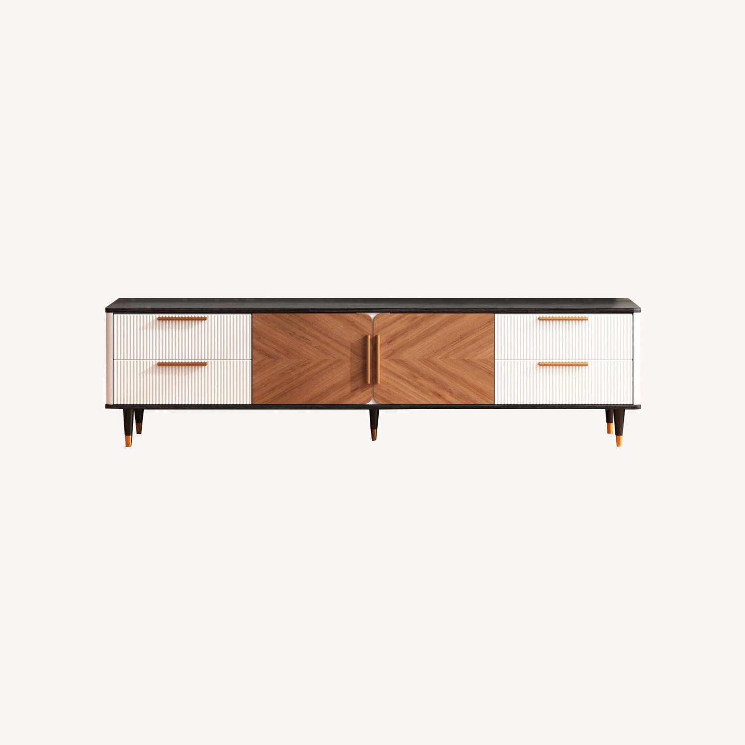 Modern Media Console TV Stand - image-0