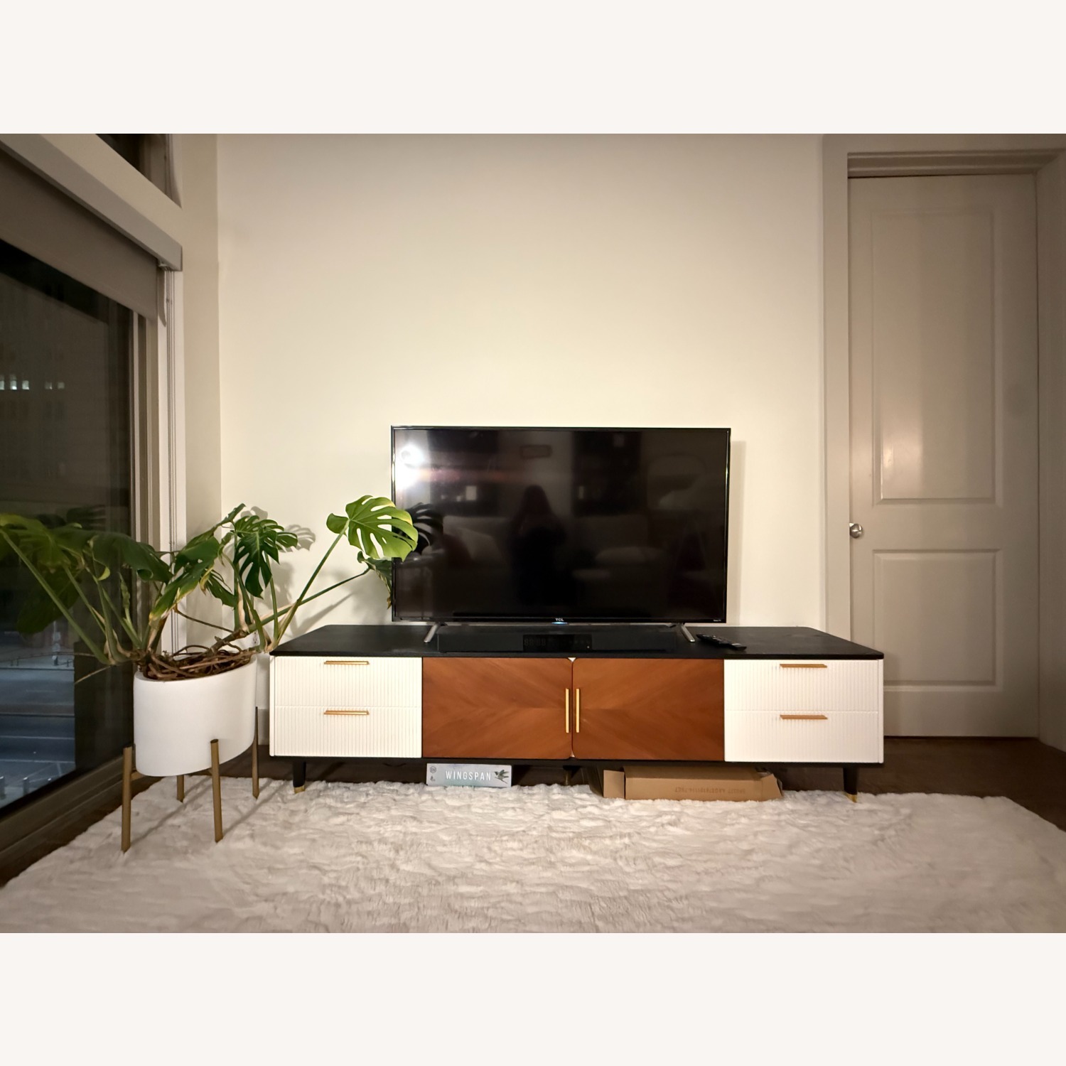 Modern Media Console TV Stand - image-2