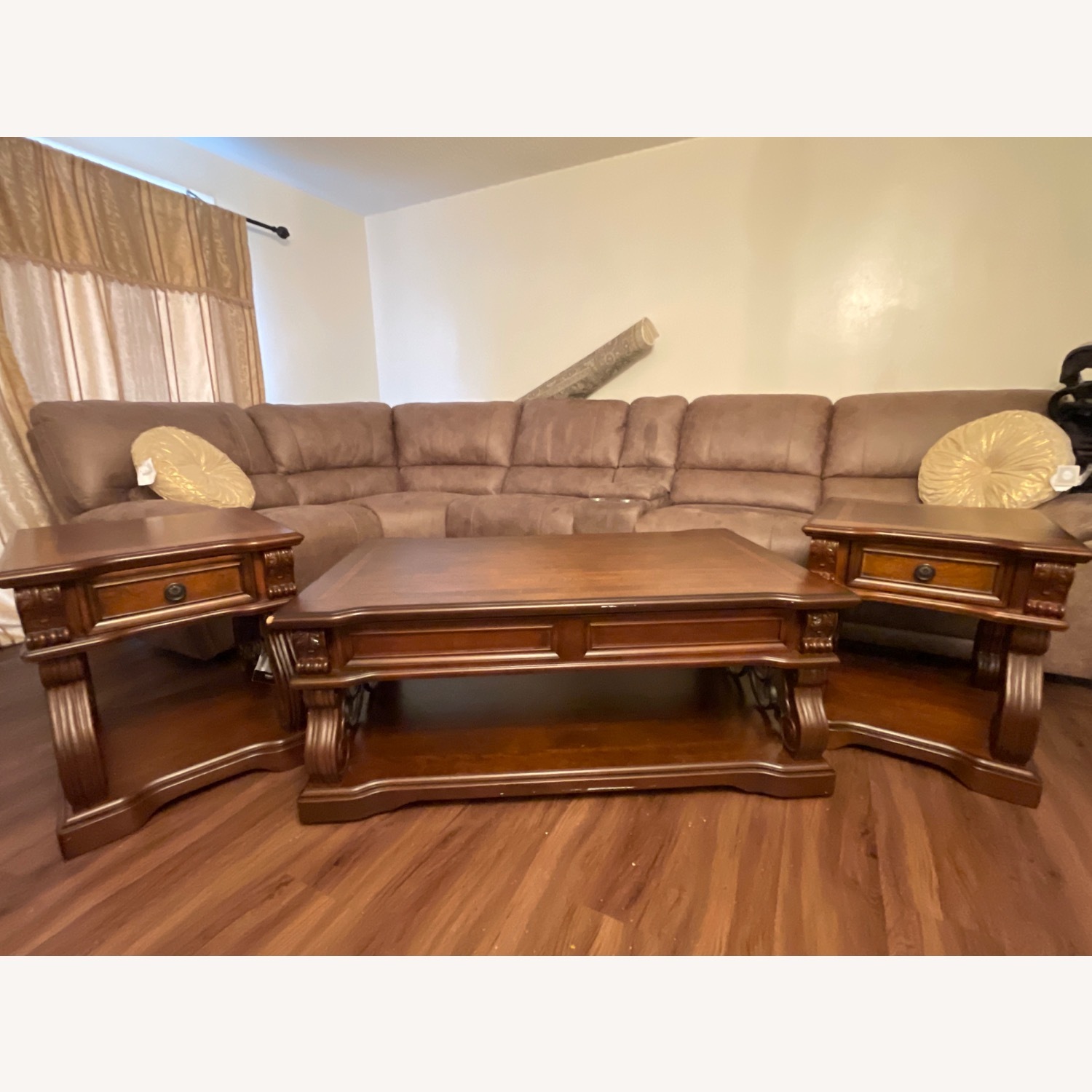 Ashley Furniture Coffee Table and Table Ends - image-1