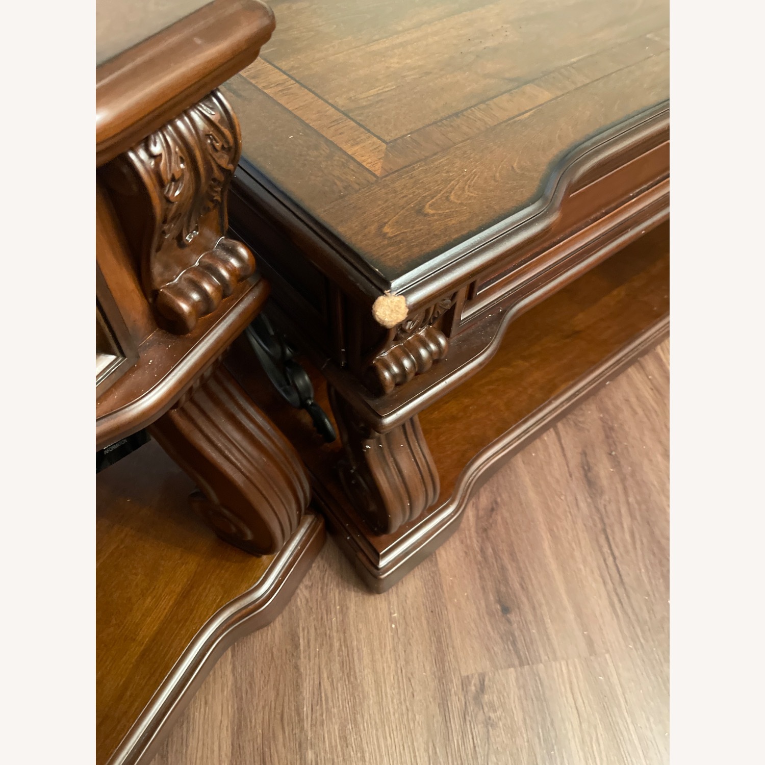 Ashley Furniture Coffee Table and Table Ends - image-5