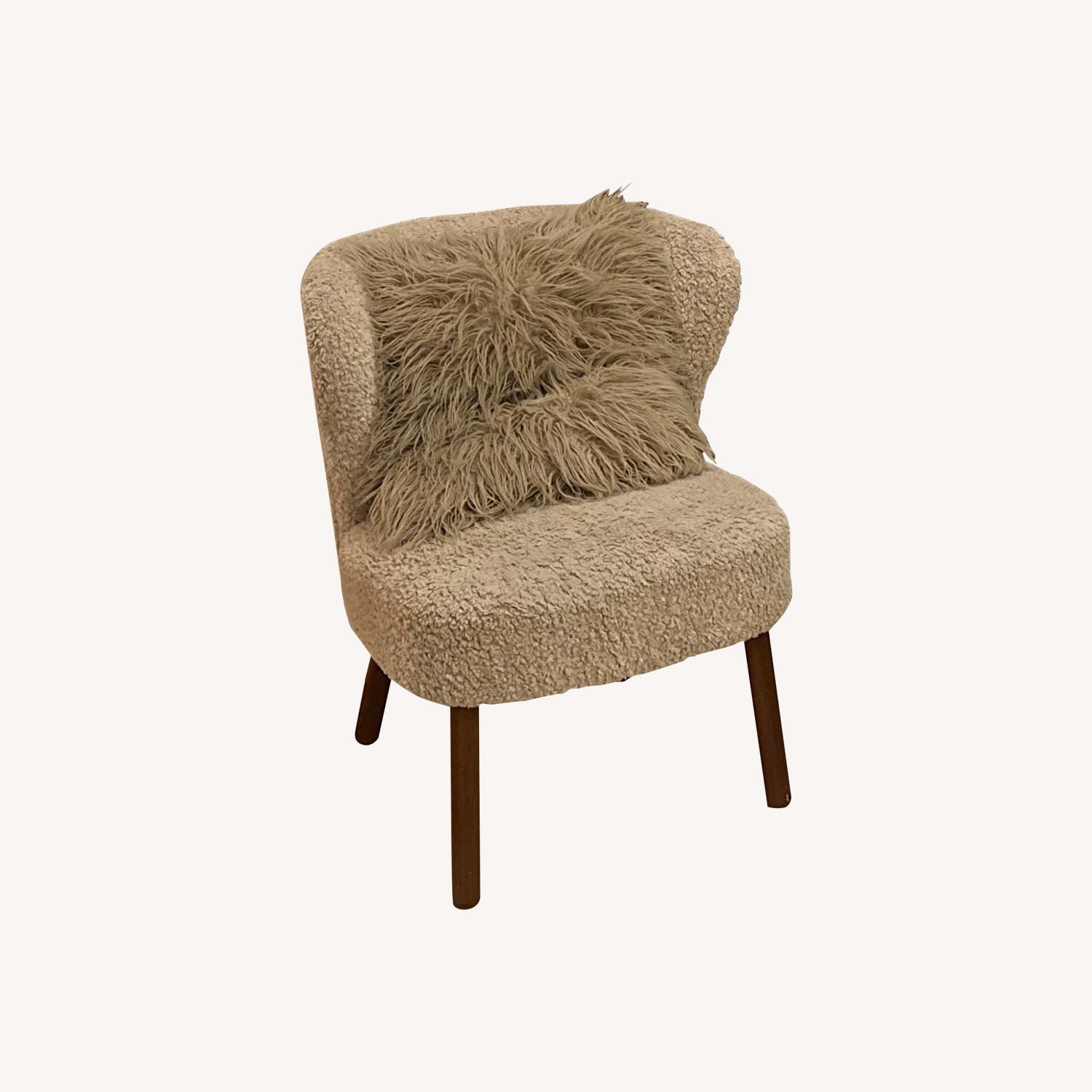 Zara Home Cream Boucle Accent Chairs - image-5