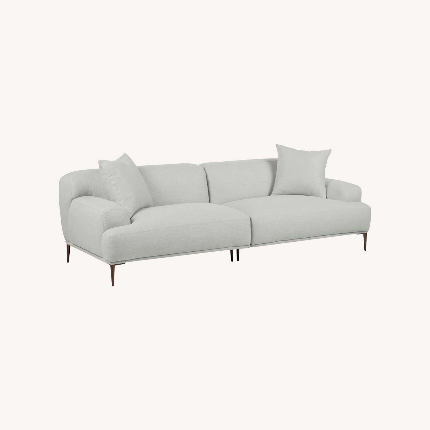 Article 91" Abisko Sofa Welsh Grey with Ottoman - image-0