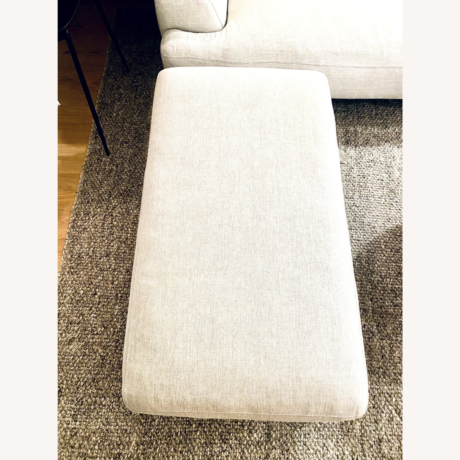 Article 91" Abisko Sofa Welsh Grey with Ottoman - image-6