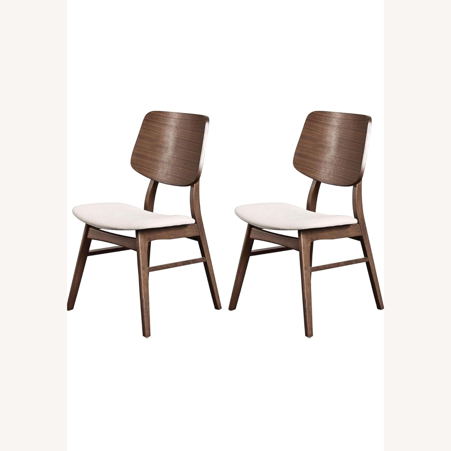 Dark Wood Oval Dining Table Sets - image-3