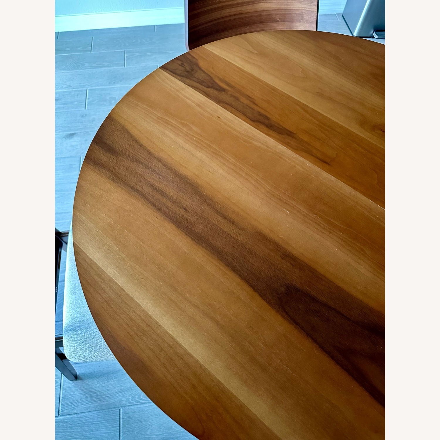 Dark Wood Oval Dining Table Sets - image-4