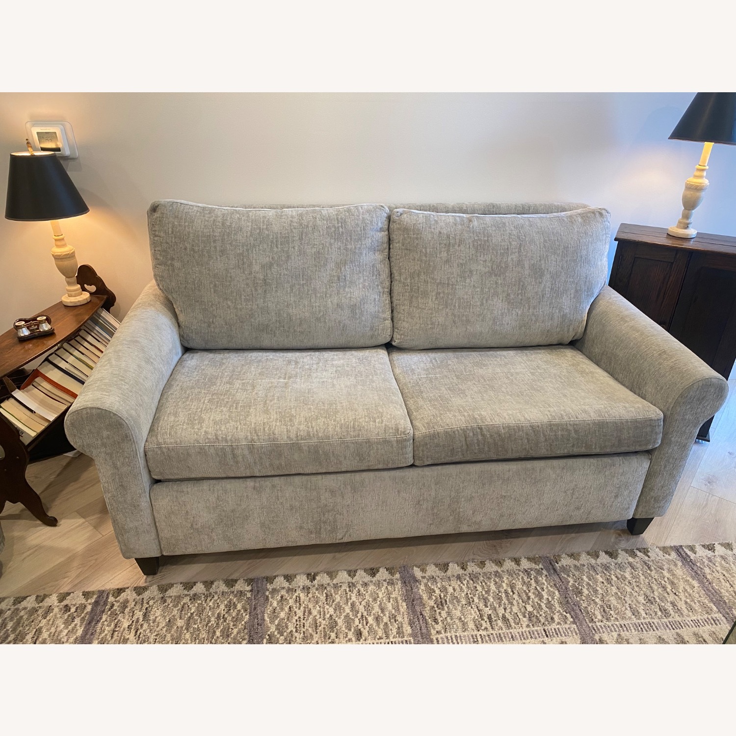 Crate & Barrel Bowen Full Sleeper Sofa - image-1