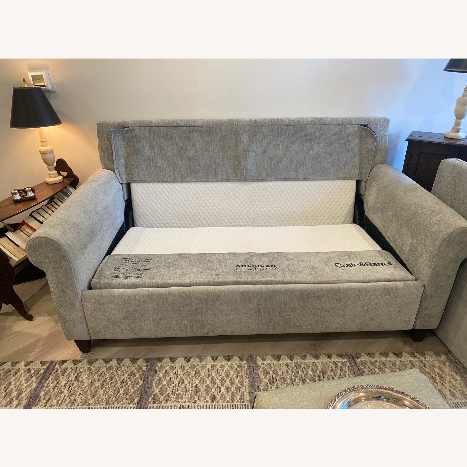 Crate & Barrel Bowen Full Sleeper Sofa - image-3