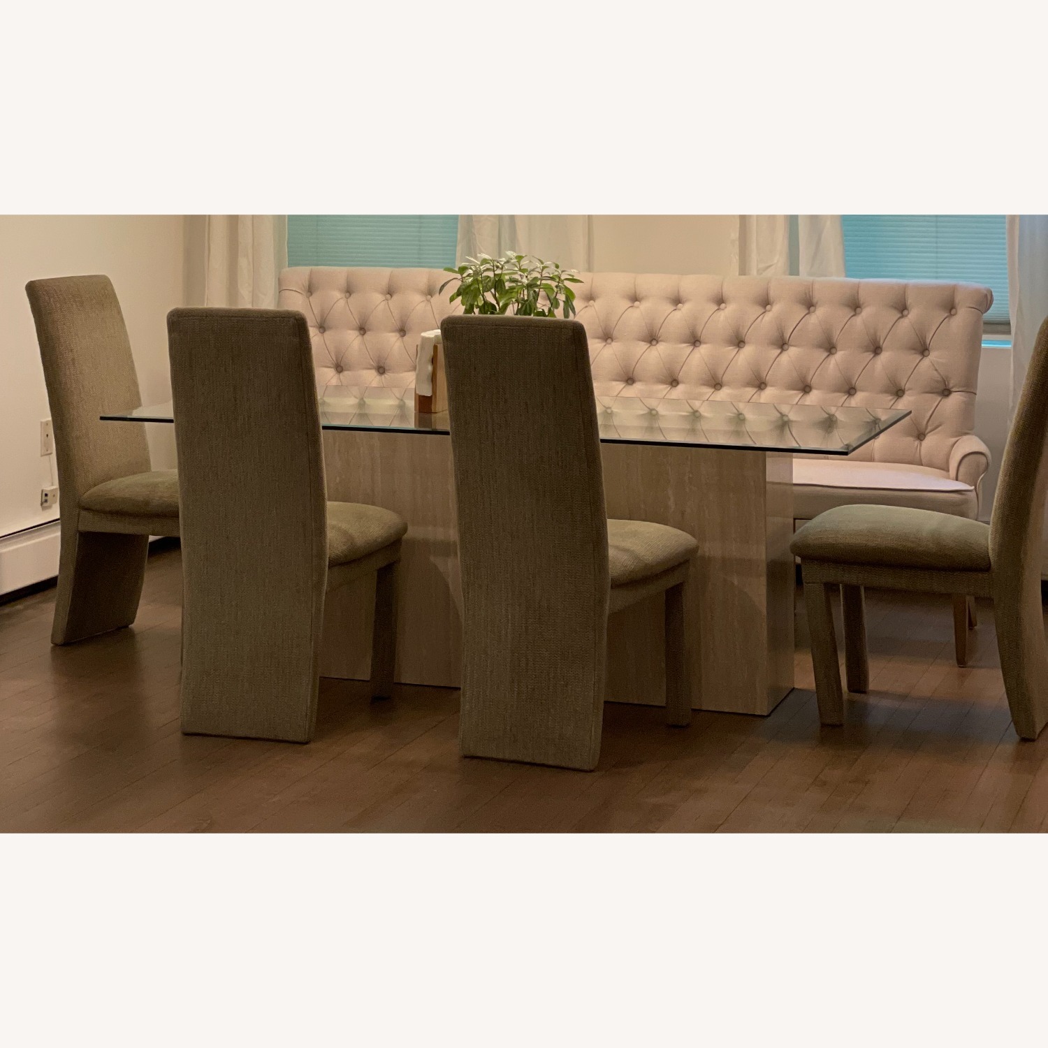 Vintage Milo Baughman Upholstered Dining Chairs - image-8